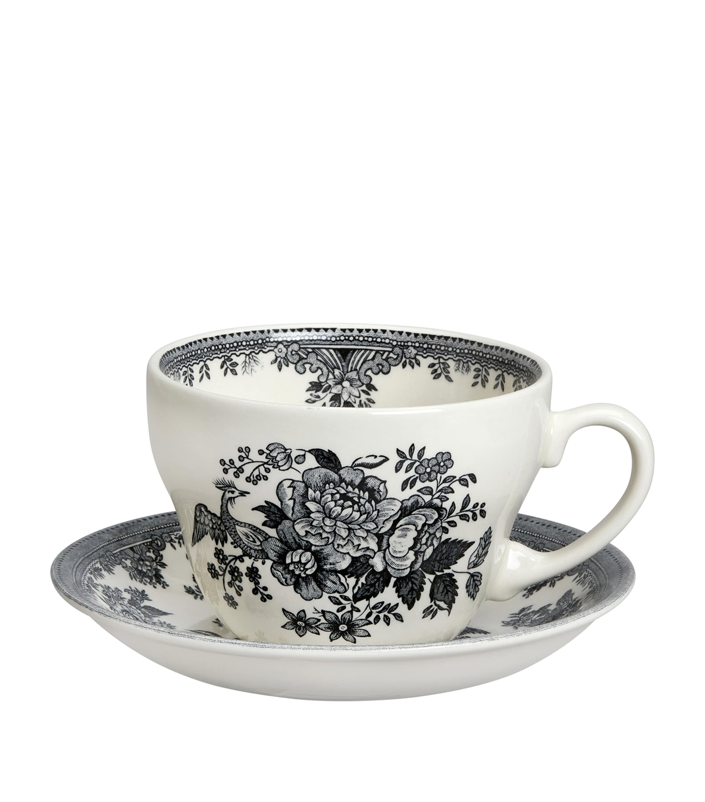 Asiatic Pheasants Breakfast Cup and Saucer