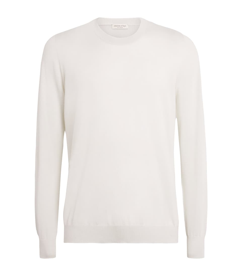 Superfine Cashmere Crew-Neck Sweater