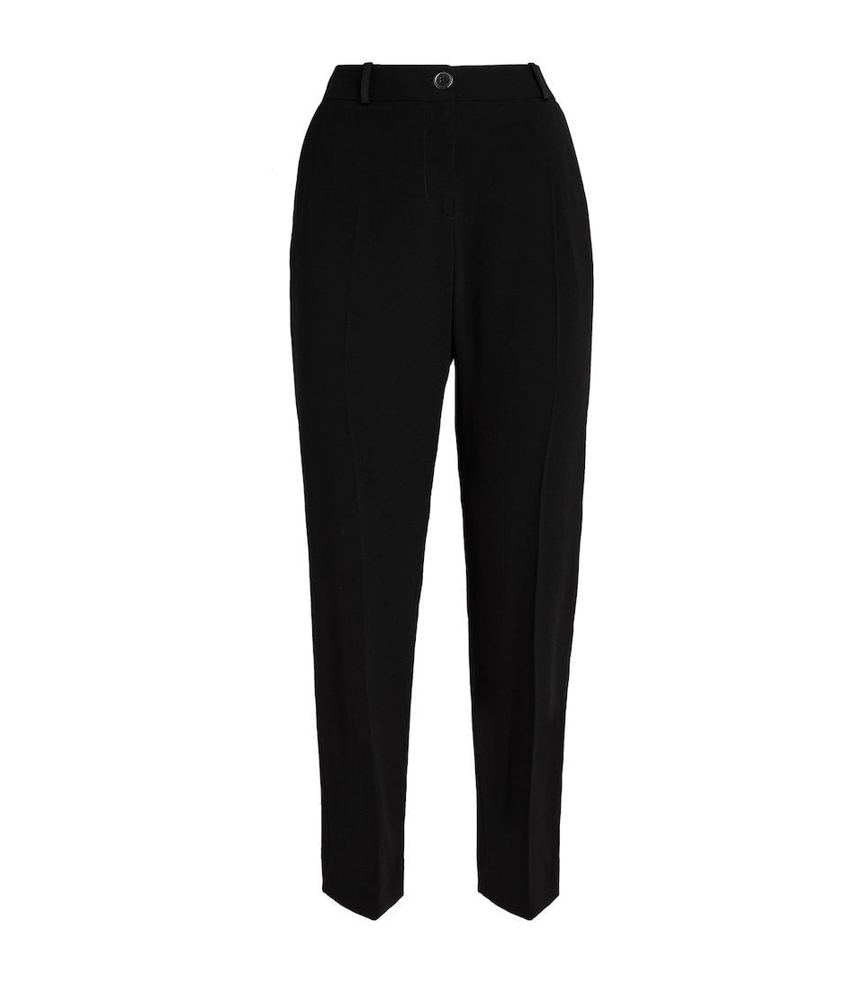 Straight-Leg Tailored Trousers