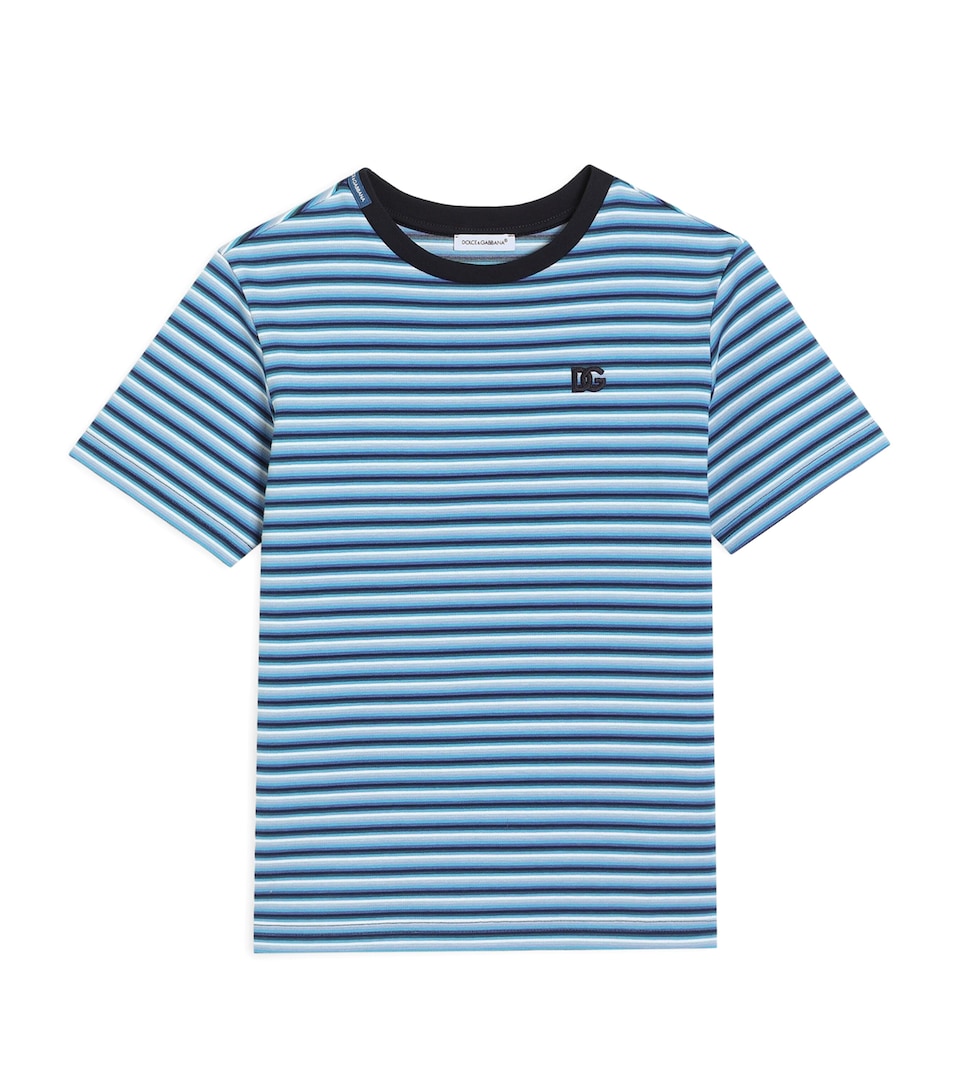 Dolce&Gabbana Kids Stripe T-Shirt (8-14 Years) Striped