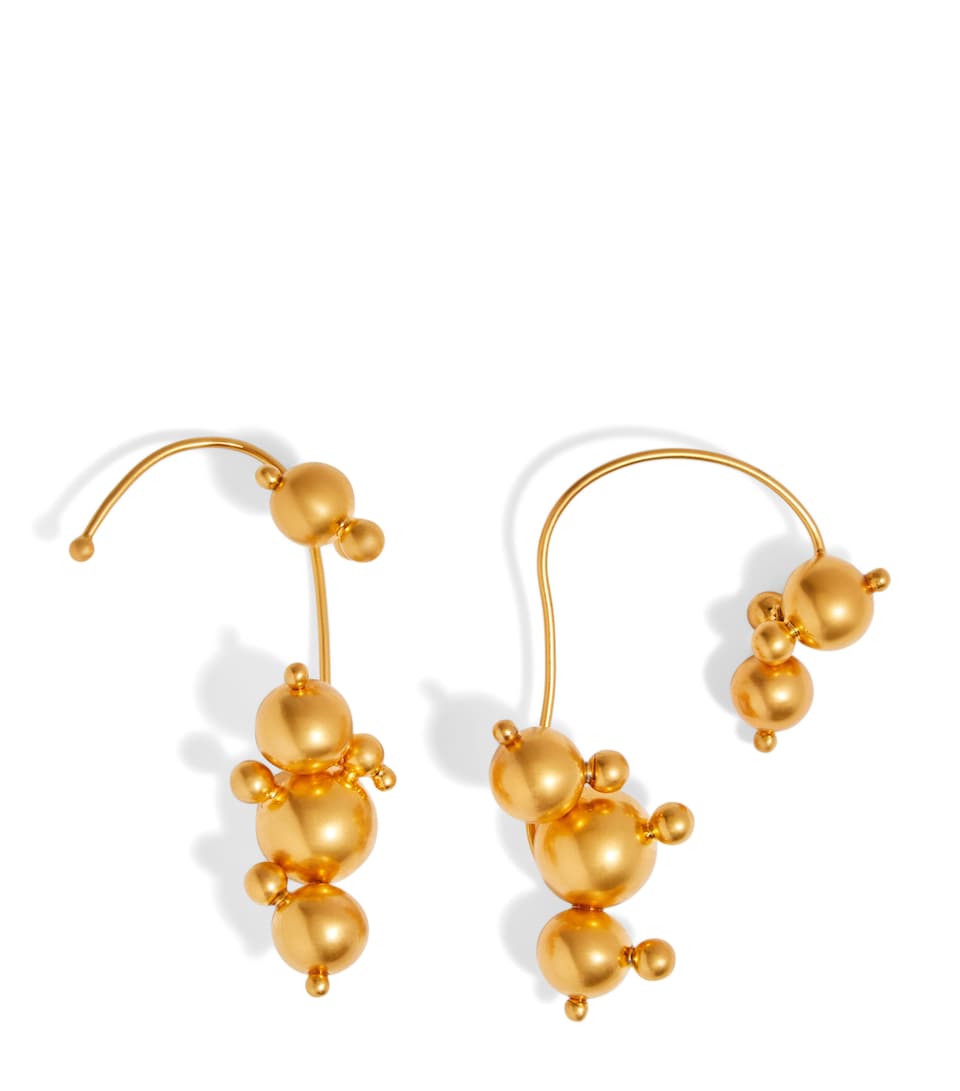 Schiaparelli Spheres Ear Cuffs Gold