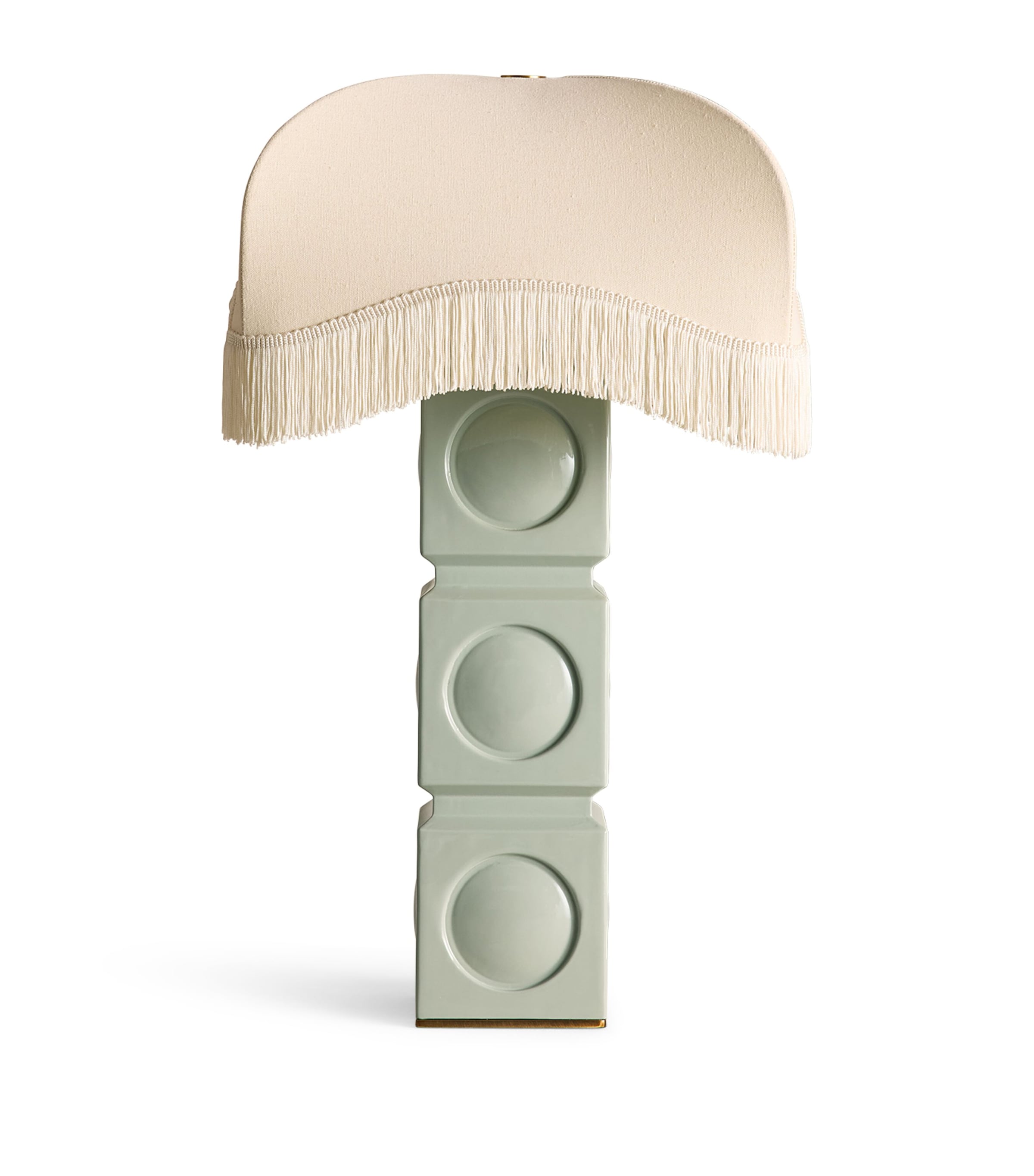 Soho Home Fringe Reno Table Lamp Mint