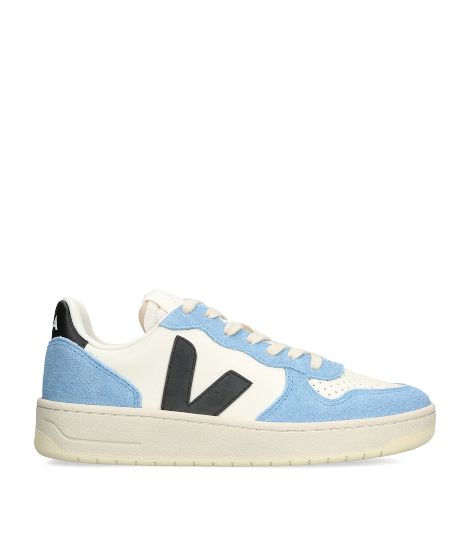 Leather V-10 Sneakers