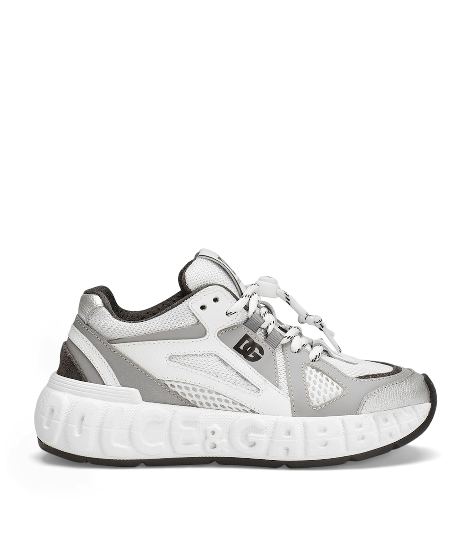 Mesh Drawstring Sneakers