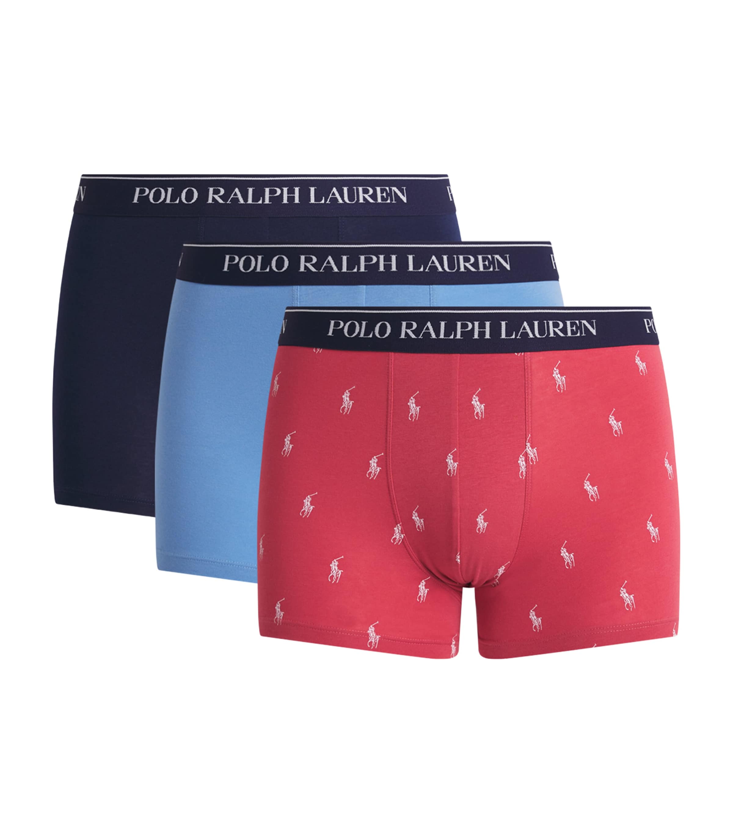 Stretch-Cotton Classic Trunks (Pack of 3)