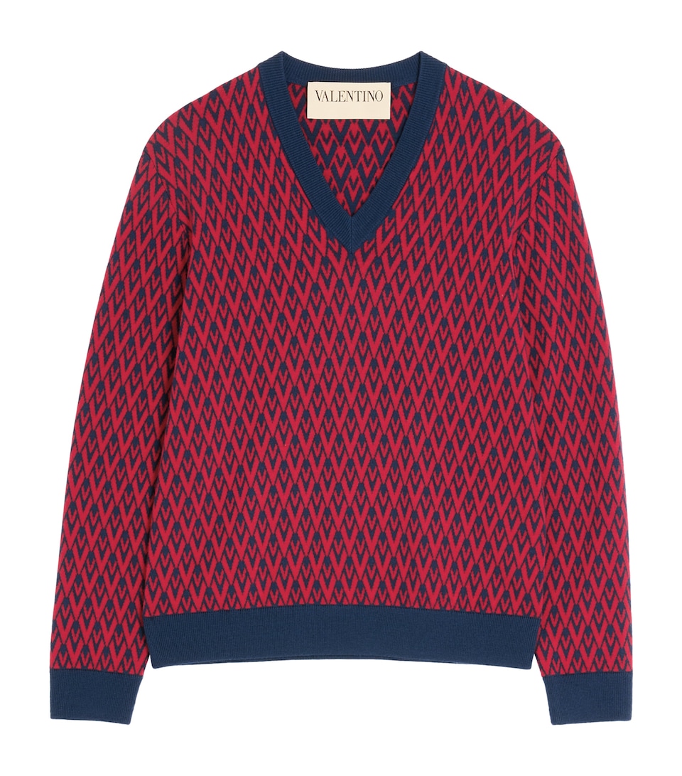Wool Toute La V Sweater