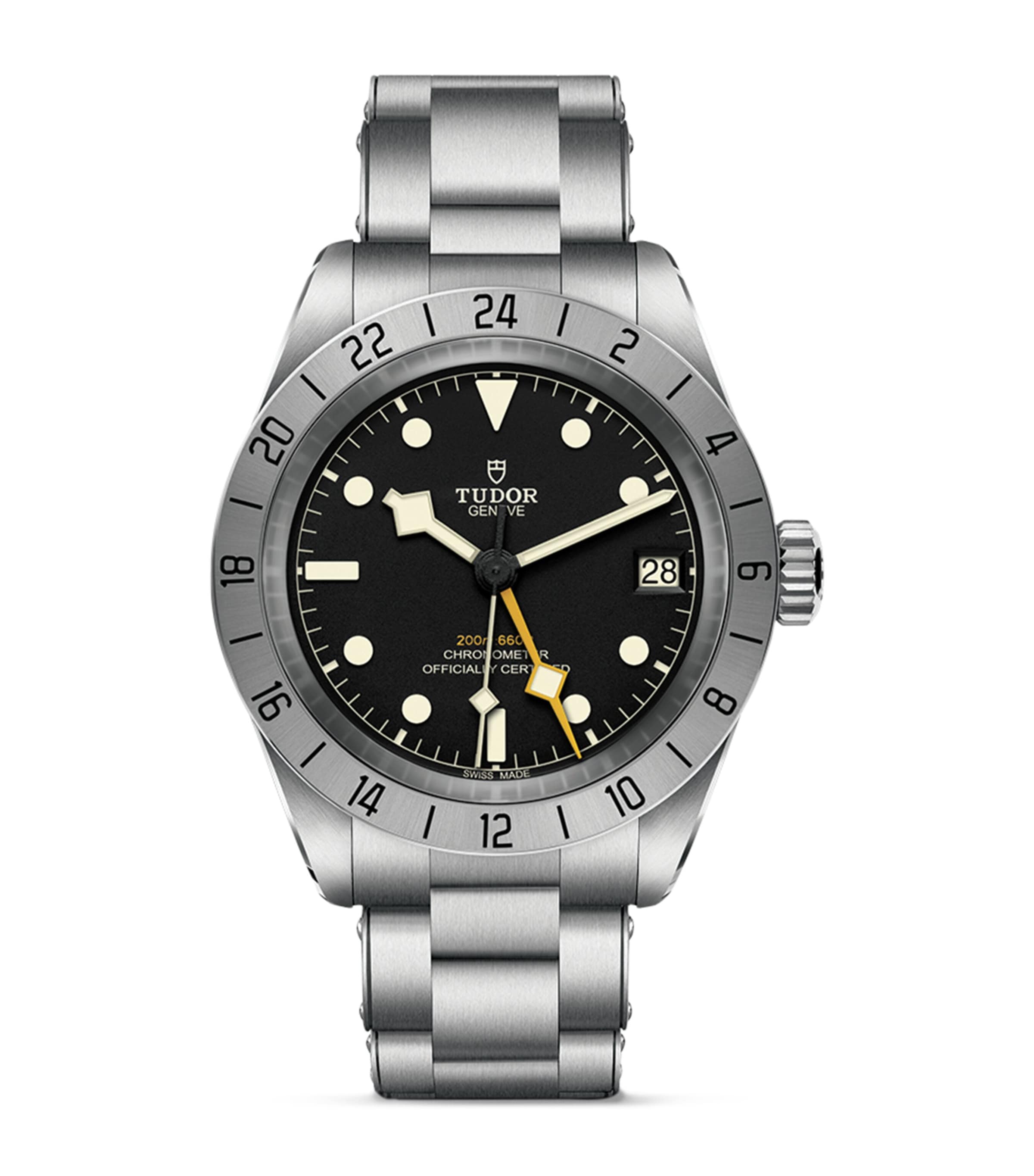 TUDOR Black Bay Pro Stainless Steel Watch 39mm Black