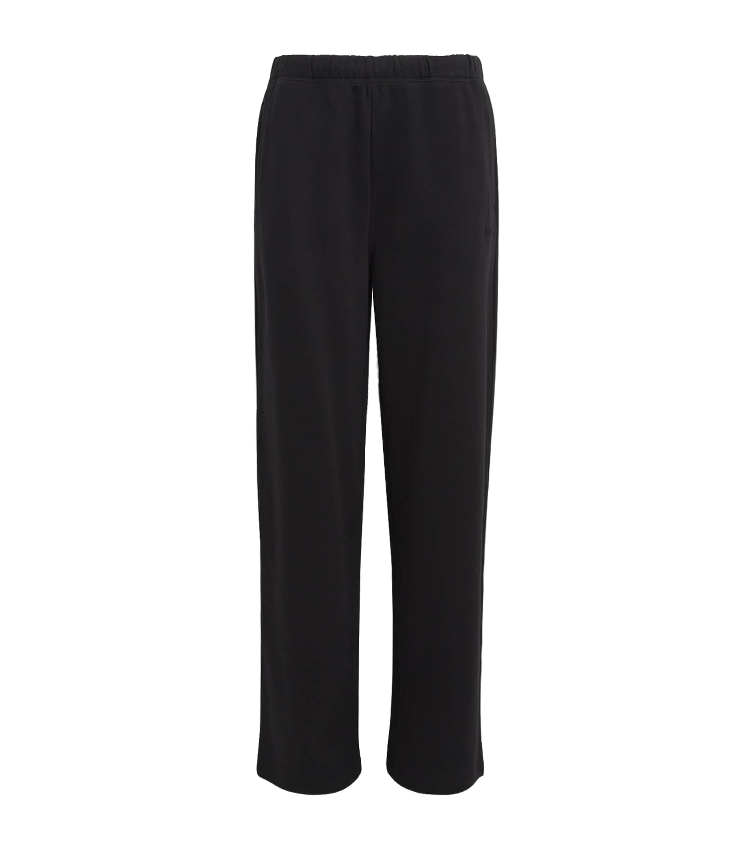 Cotton-Blend Fleece Straight Sweatpants