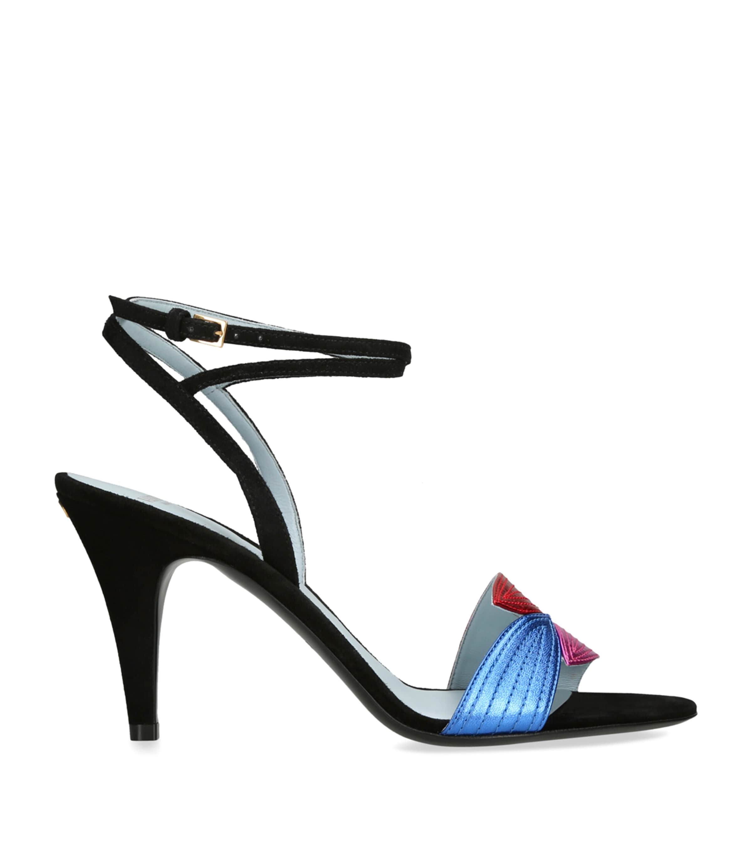 Folie Foliage Heeled Sandals 85