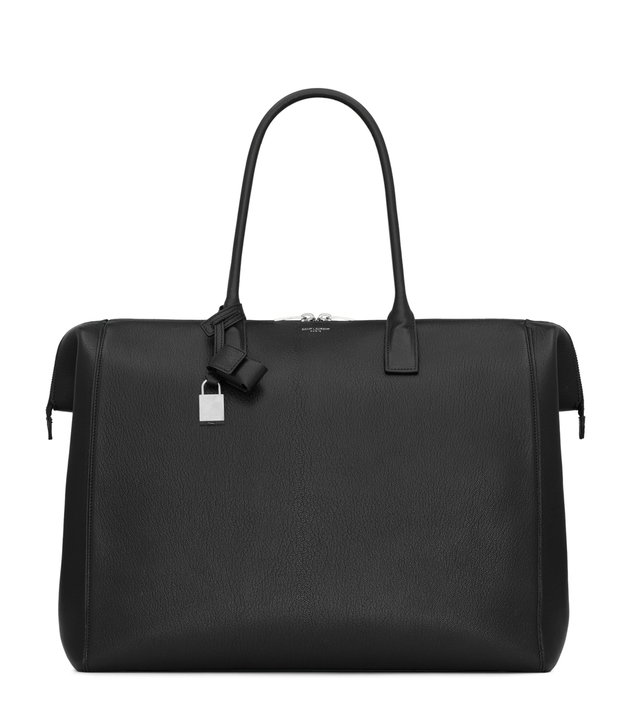 Saint Laurent Leather North/South Doctor Bag