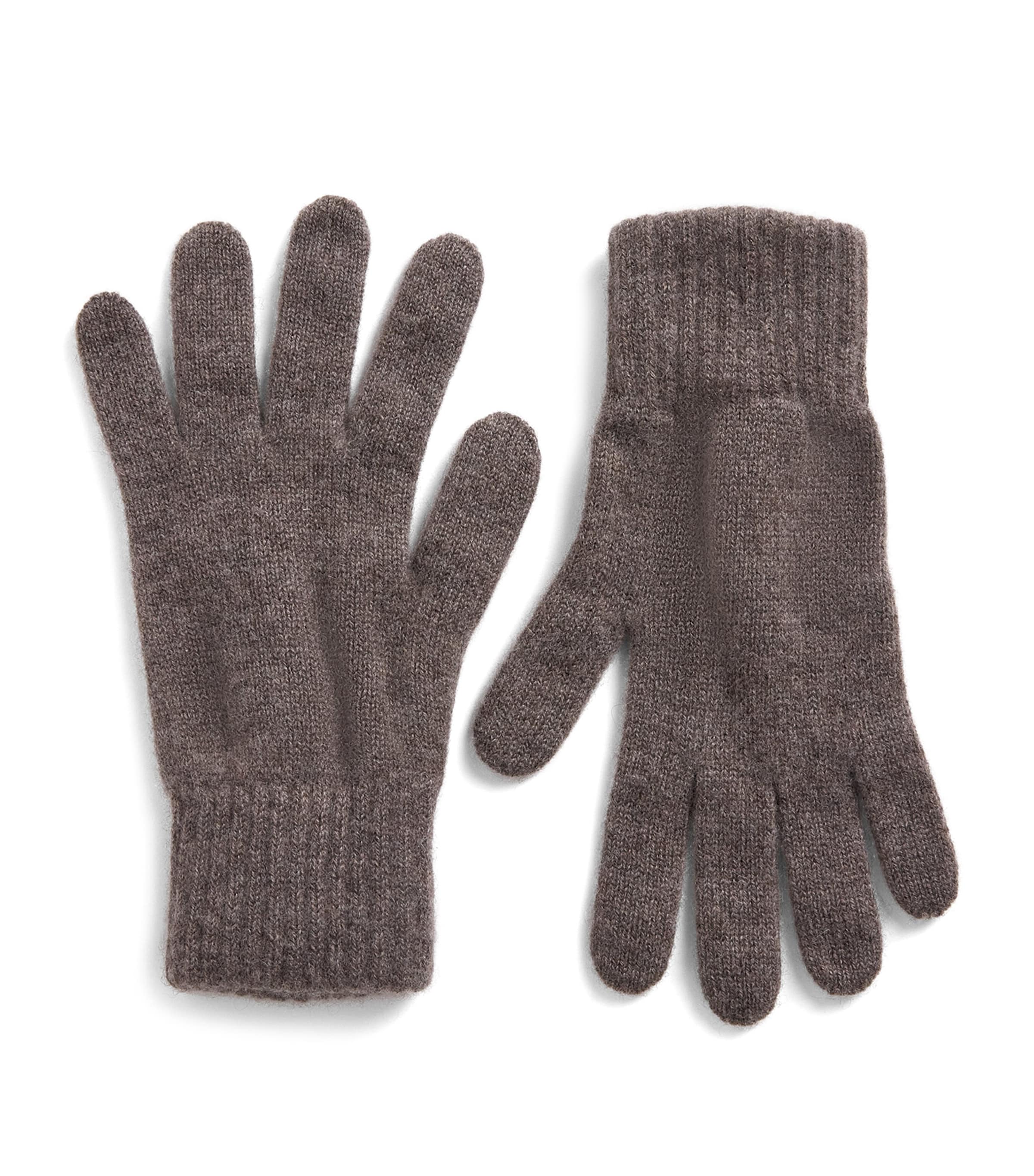 Johnstons Of Elgin Mens Cashmere Gloves Heathcot