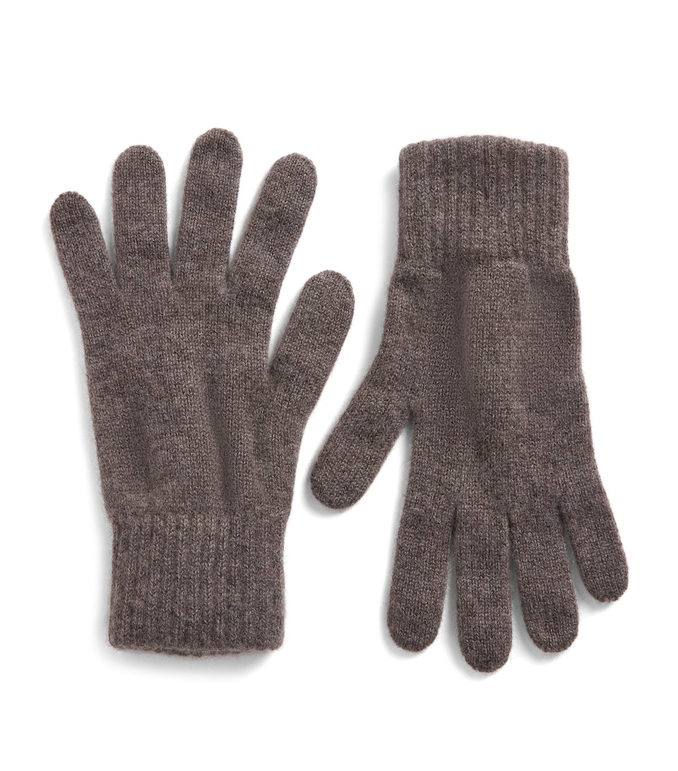 Johnstons Of Elgin Mens Cashmere Gloves Heathcot