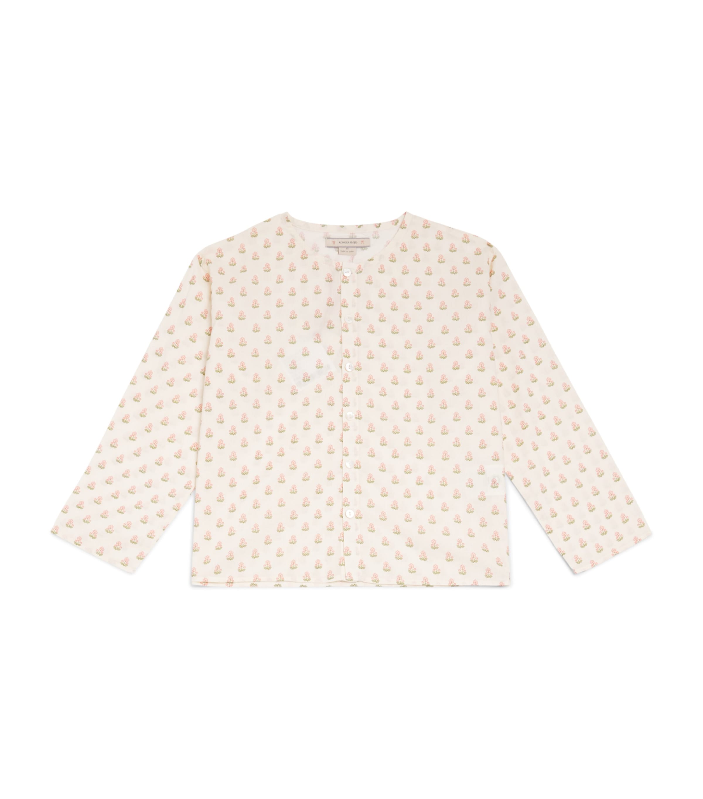 KONGES SLOJD Organic Cotton Pacey Shirt (9 Months-10 Years) Carta