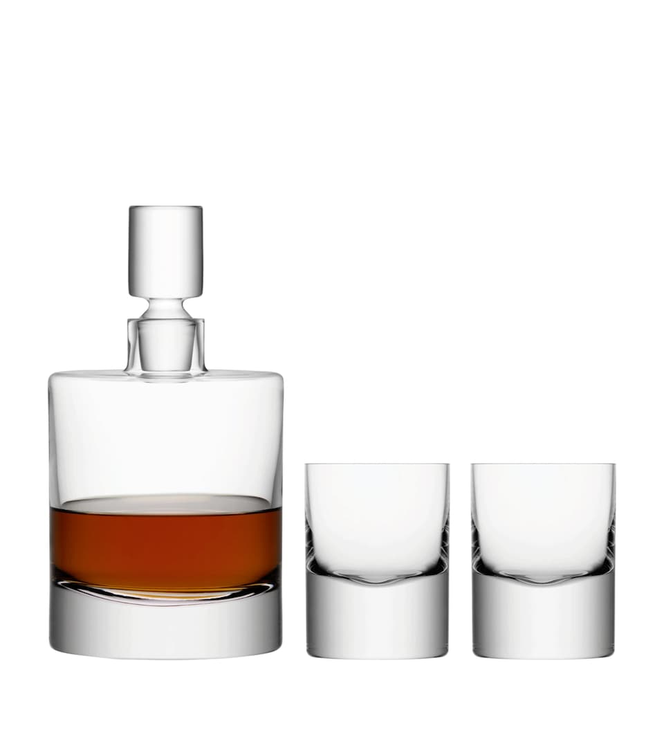 LSA International Boris Whisky Set Clear