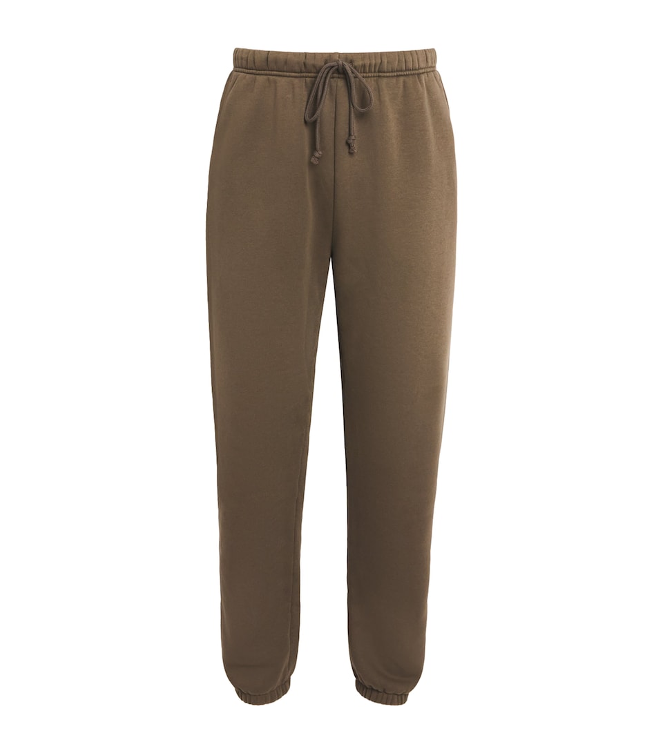Cotton-Blend Straight Sweatpants