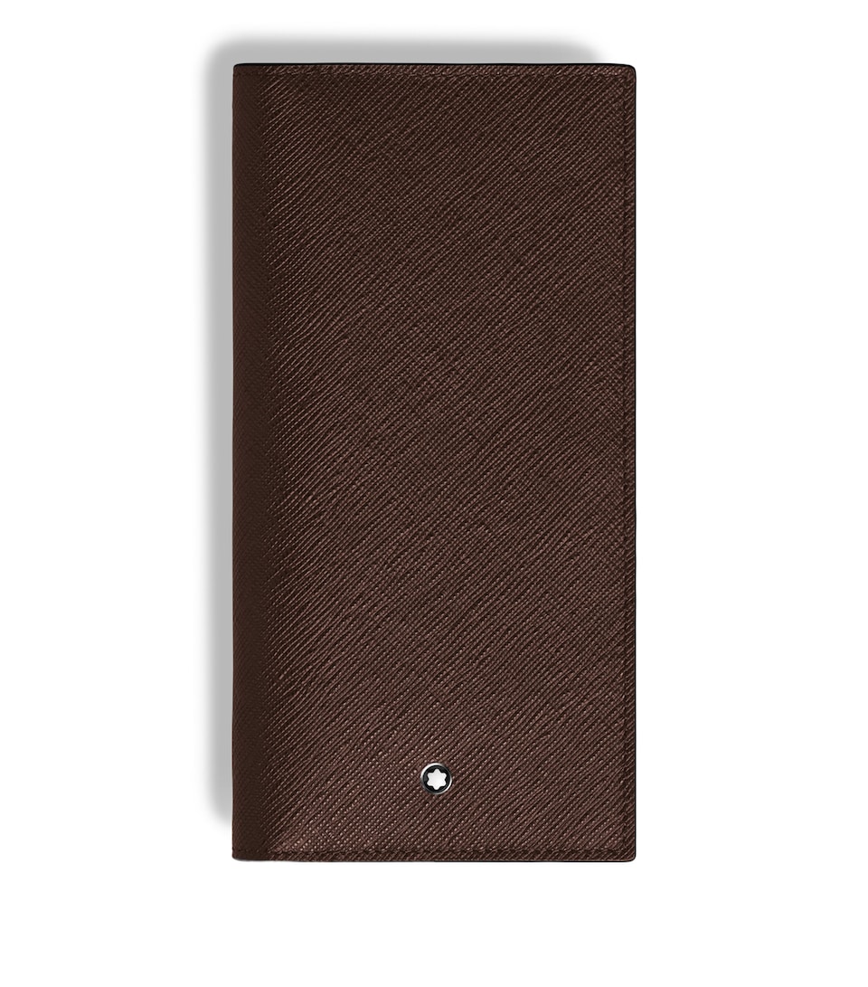 Montblanc Leather Sartorial Long Wallet Ebony