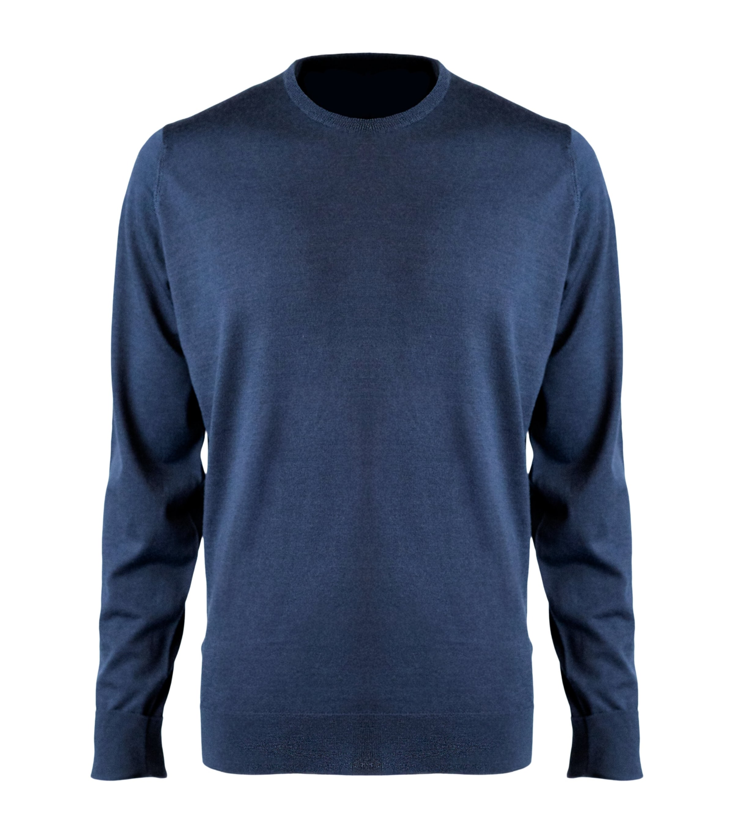 Superfine Merino Wool Crew Neck Sweater