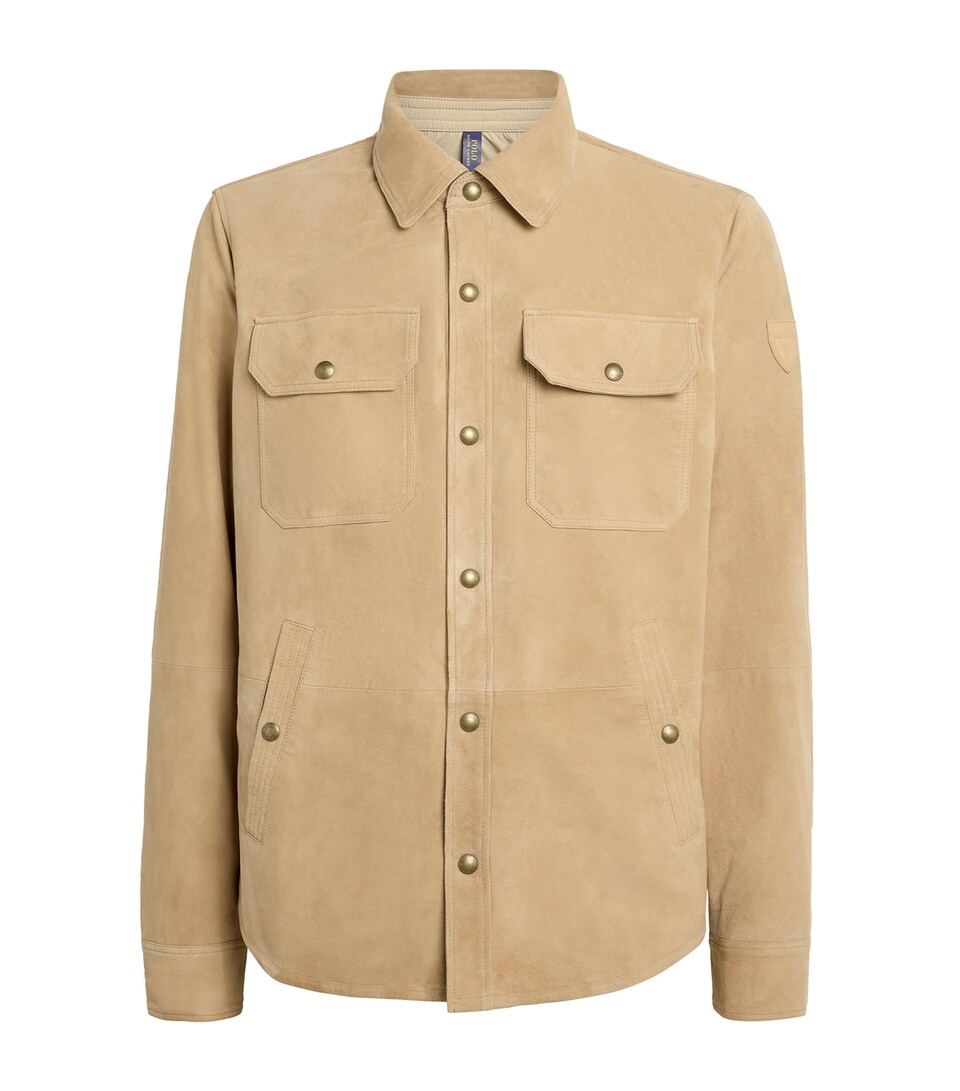 Suede Overshirt