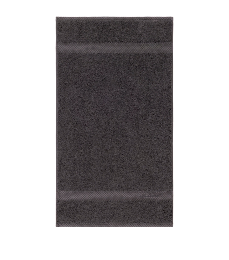 Ralph Lauren Home Dulaney Guest Towel (42cm x 70cm) Graphite