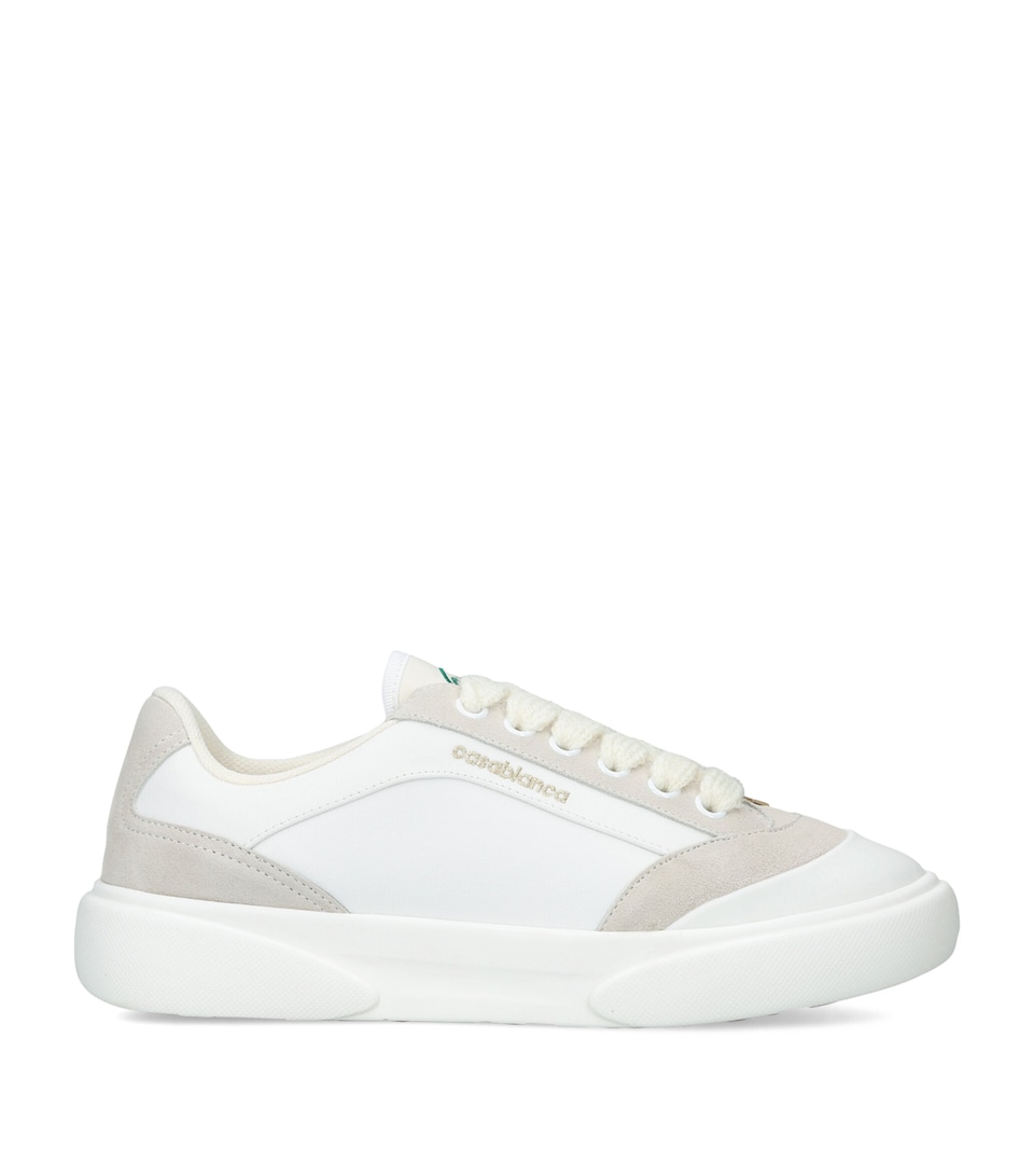 Casablanca1942 Leather Del Mar Sneakers Bone