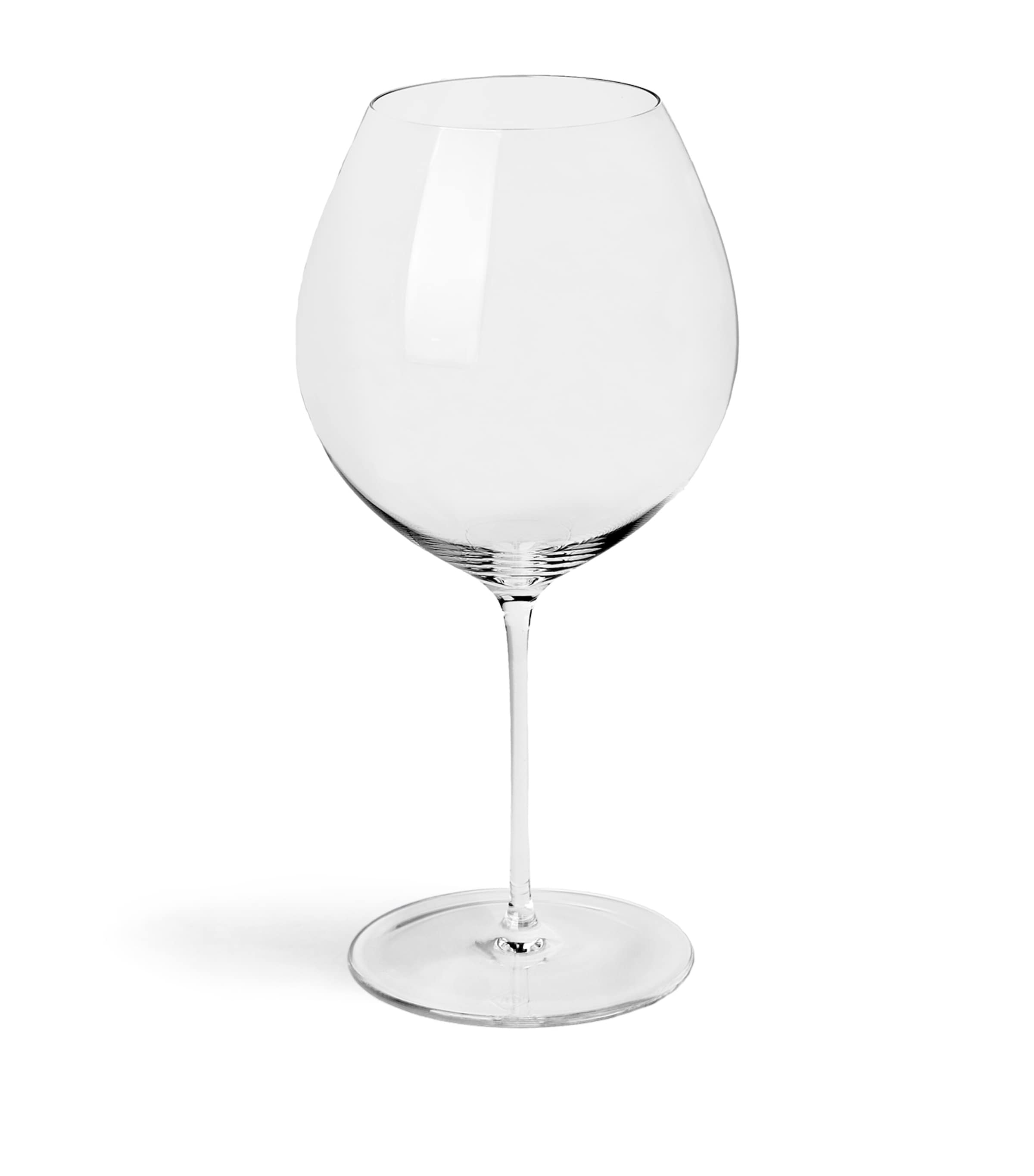 Set of 2 Burgundy Wine Glasses (125ml)