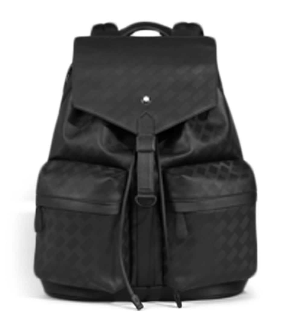 Montblanc Leather Extreme Soft Backpack Black