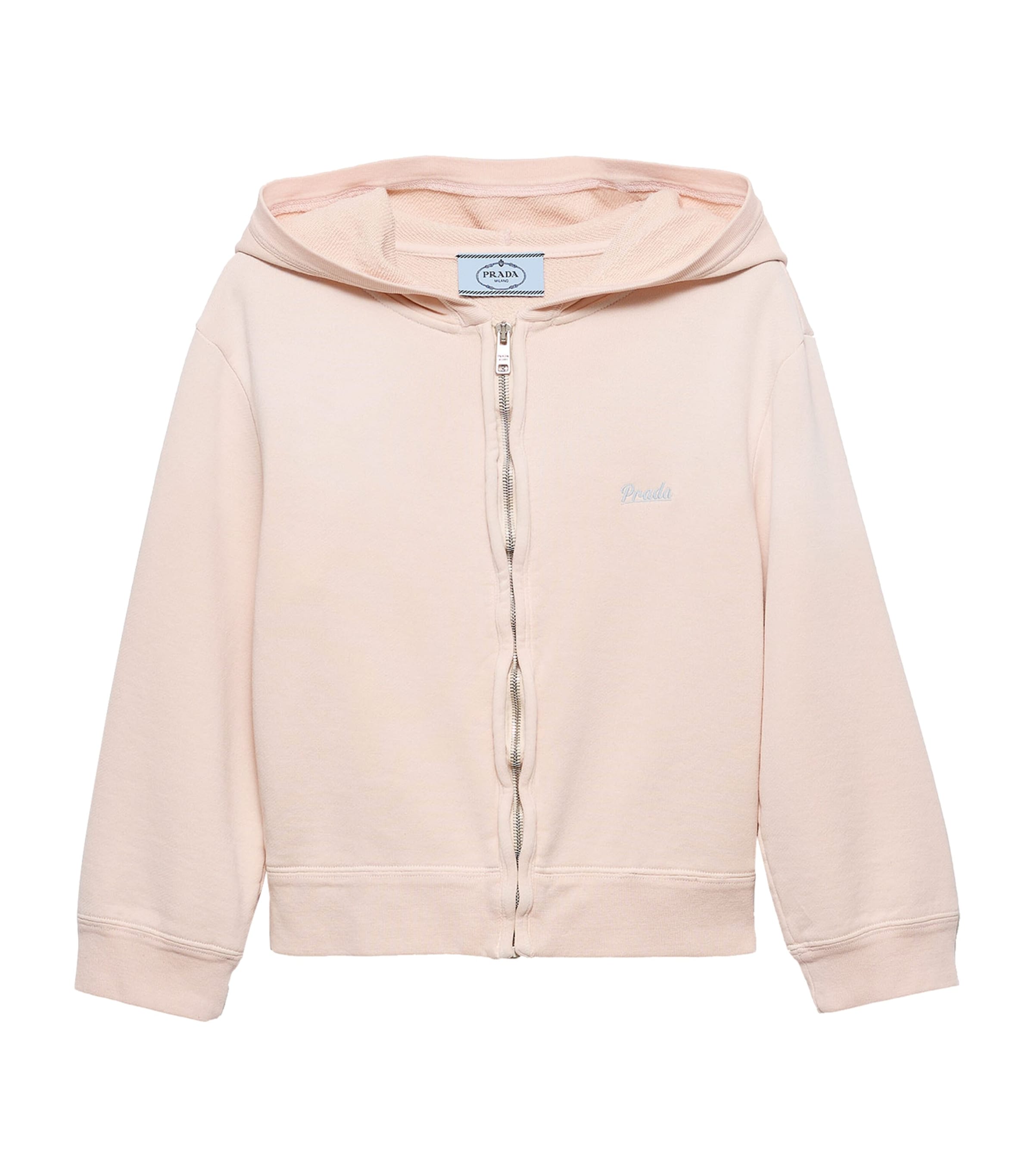 Prada Womens Cotton Fleece Hoodie