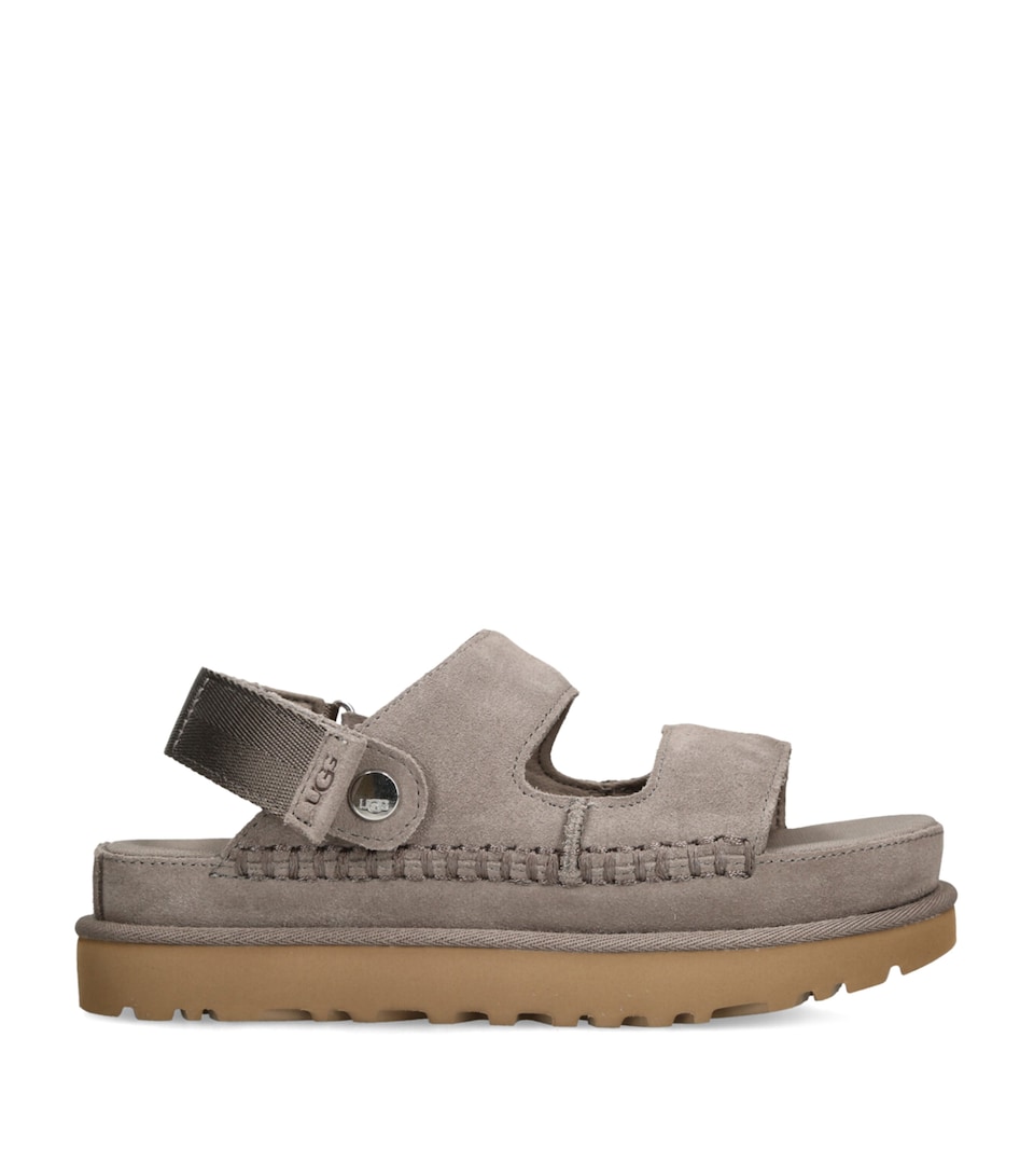 Suede Goldenstar Glide Sandals