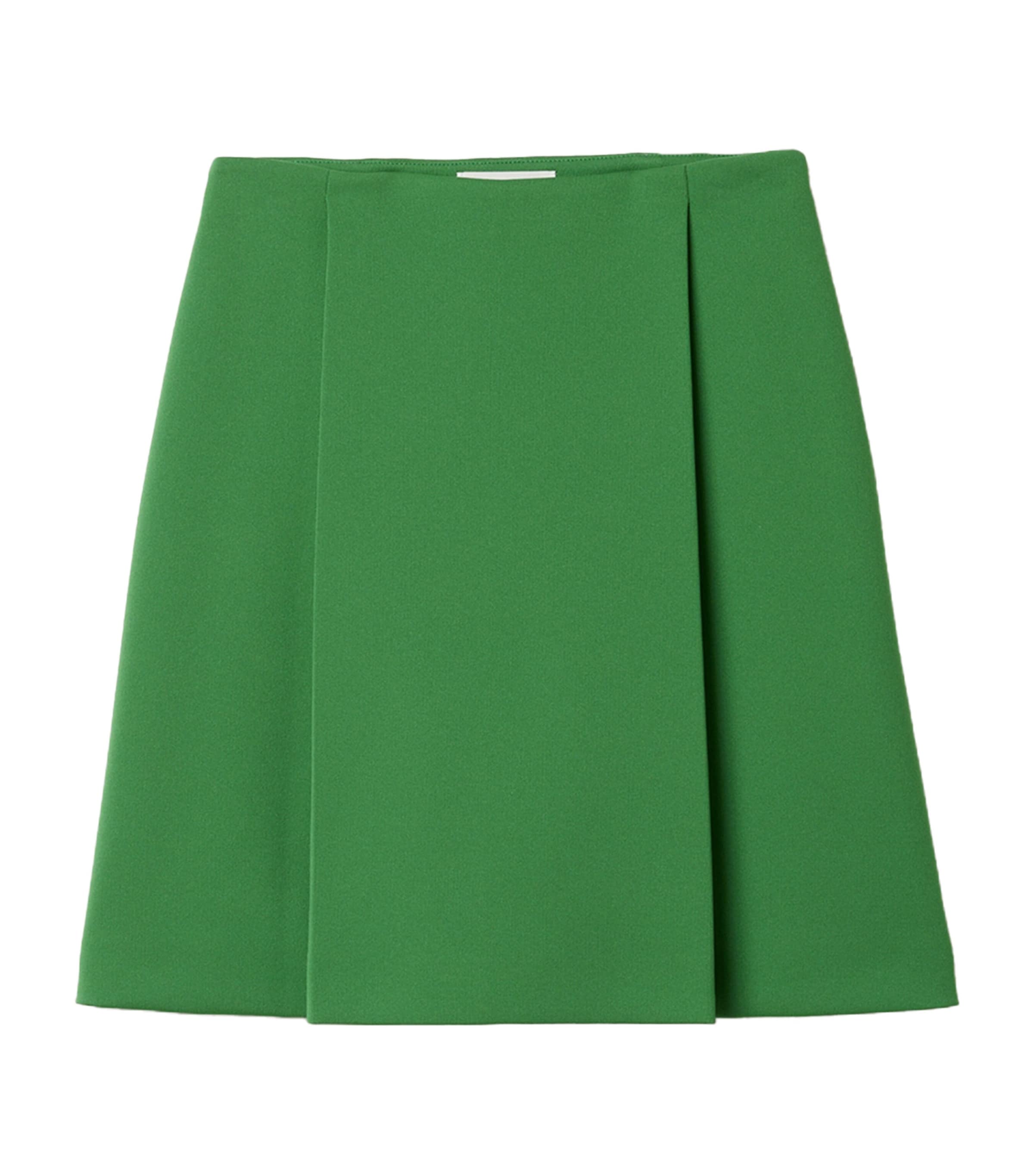 Miu Miu Womens Technical Jersey Skirt