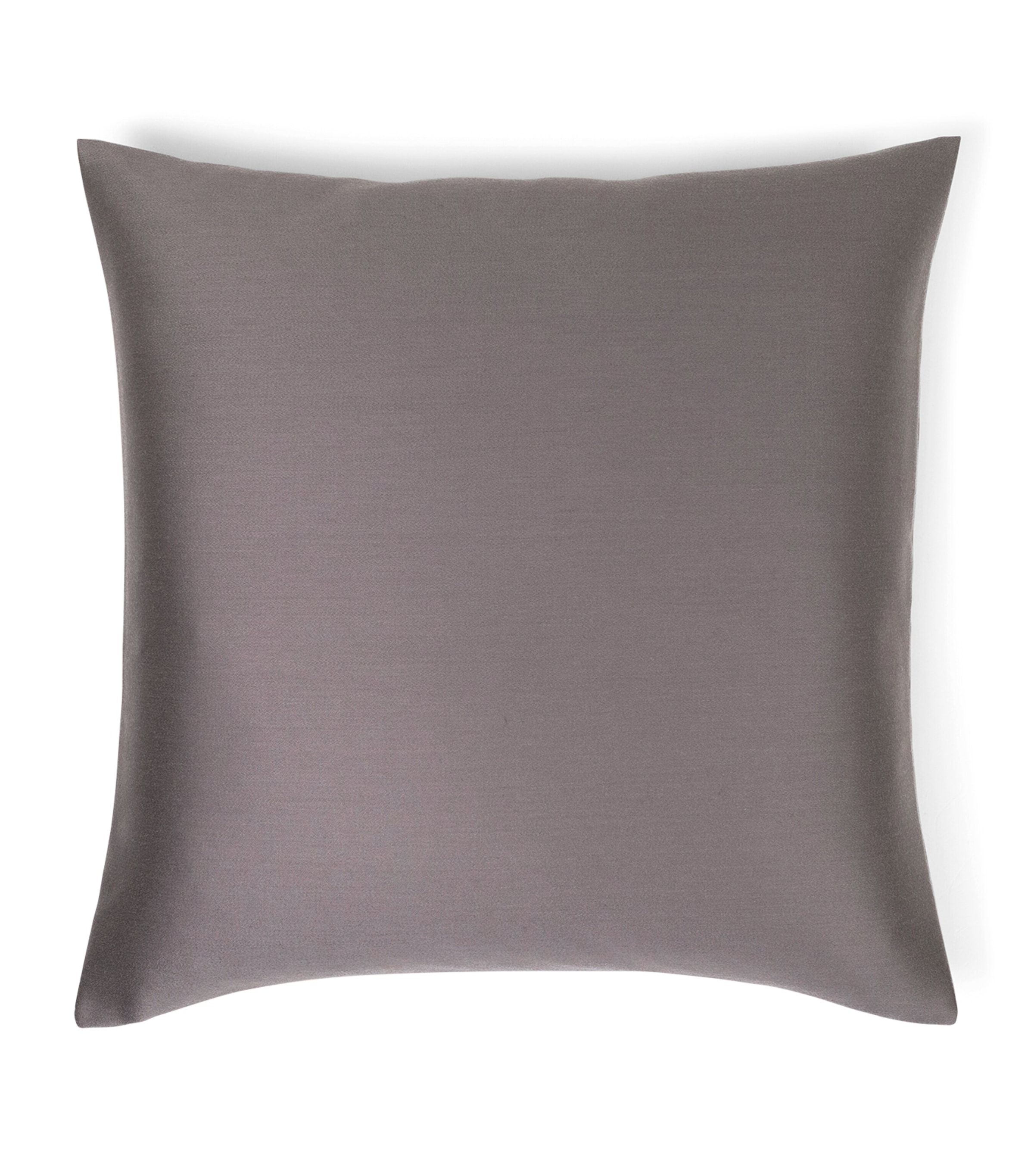 Frette Woolen Sateen Cushion Cover (50cm x 50cm) Taupe