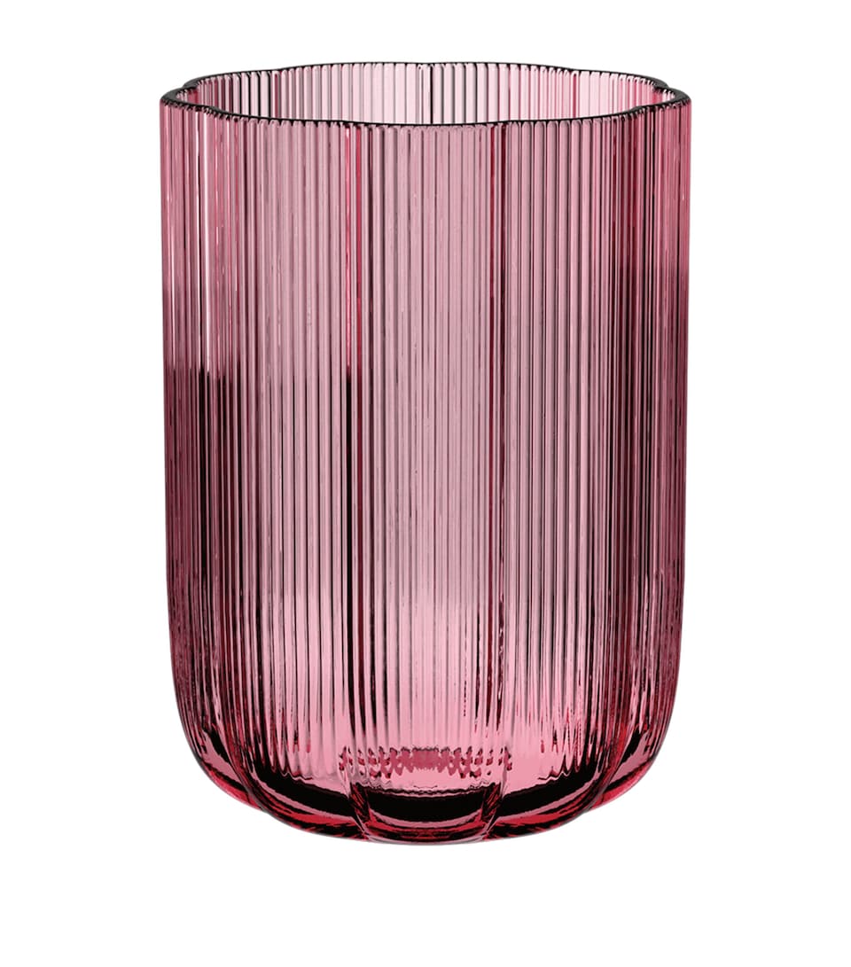 Villeroy & Boch Glass Fleur Vase (22cm) Purple