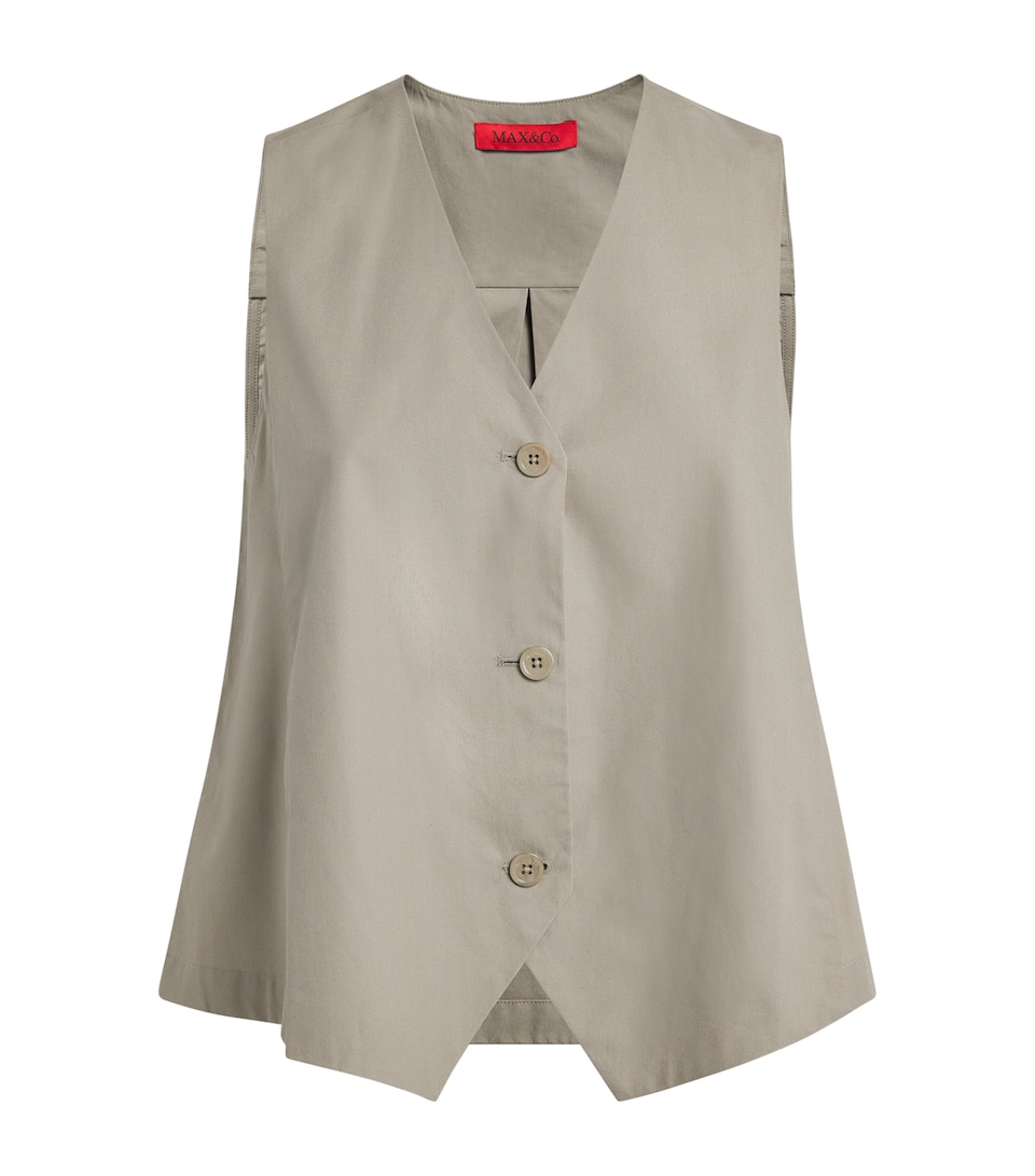 Cotton Woven Waistcoat