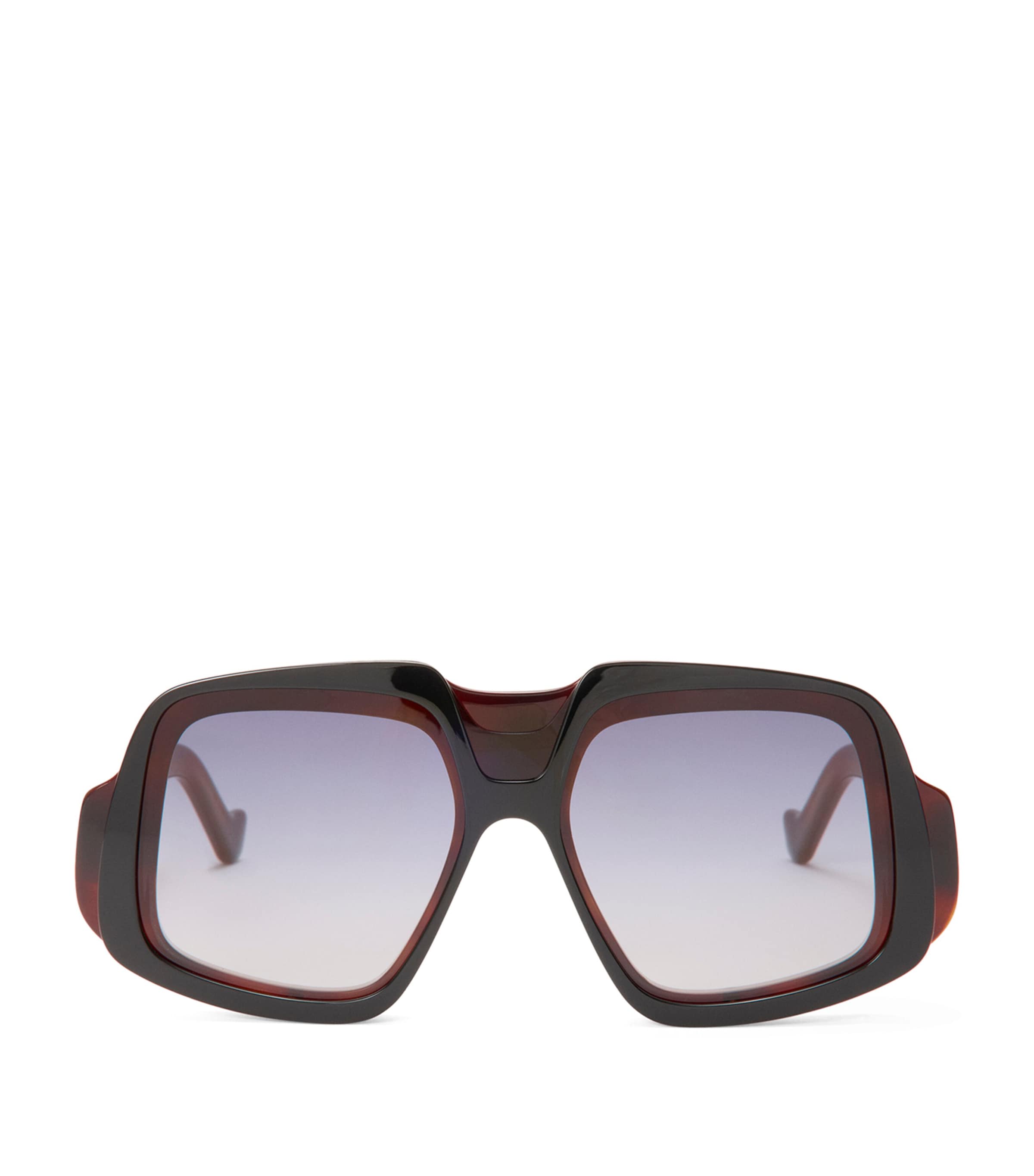 LOEWE Oversized Collage Sunglasses Shiny Havana