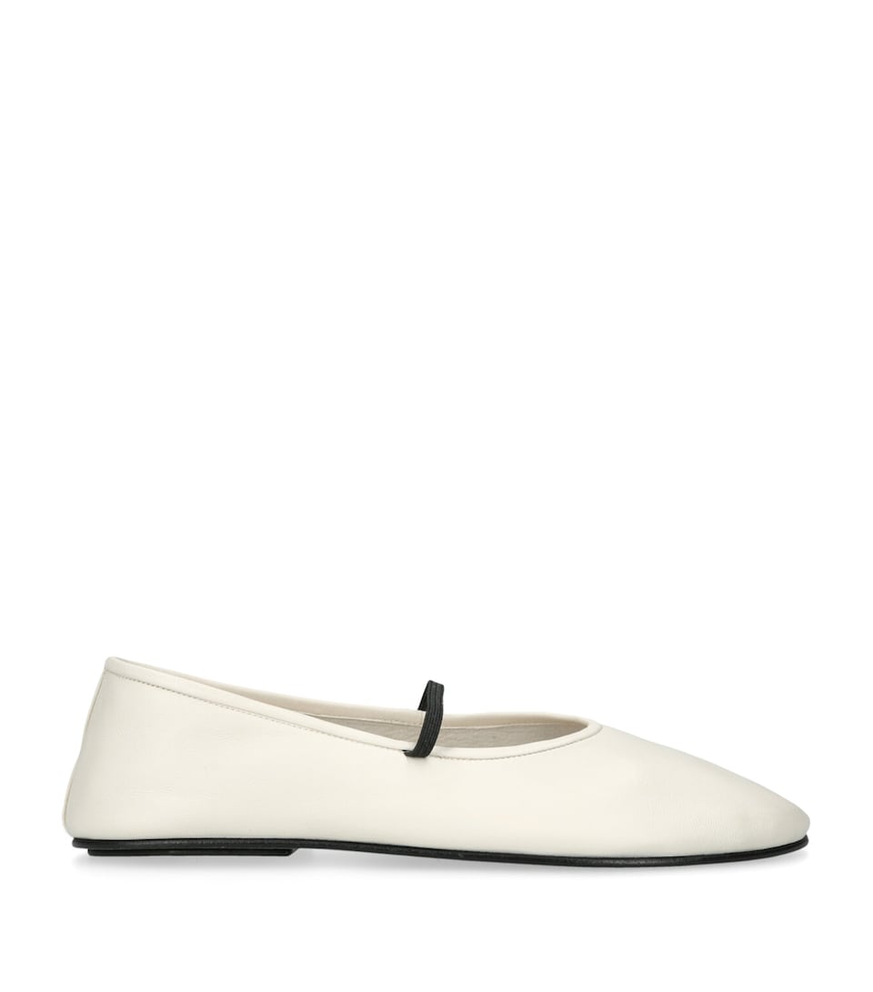 Elastic Ballet Flats