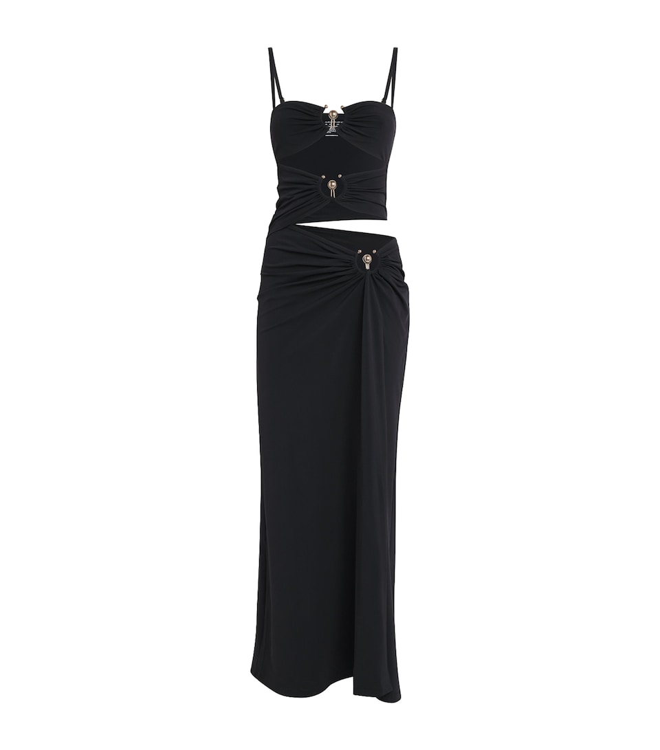 Cut-Out Orbit Maxi Dress