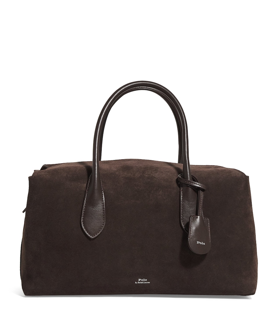 Suede Bellport Satchel Bag