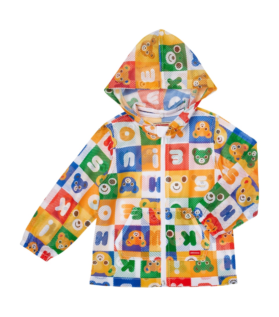 Mesh Bear Print Jacket (2-5 Years)