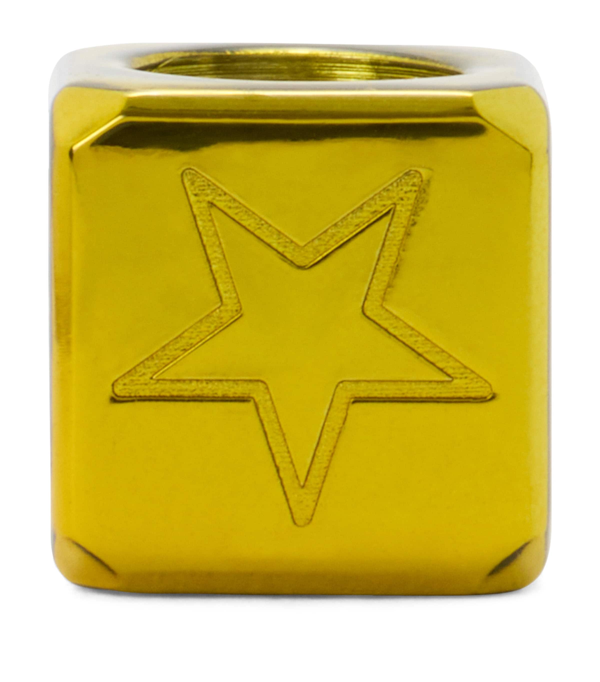 LOEWE Star Dice Bag Charm Yellow
