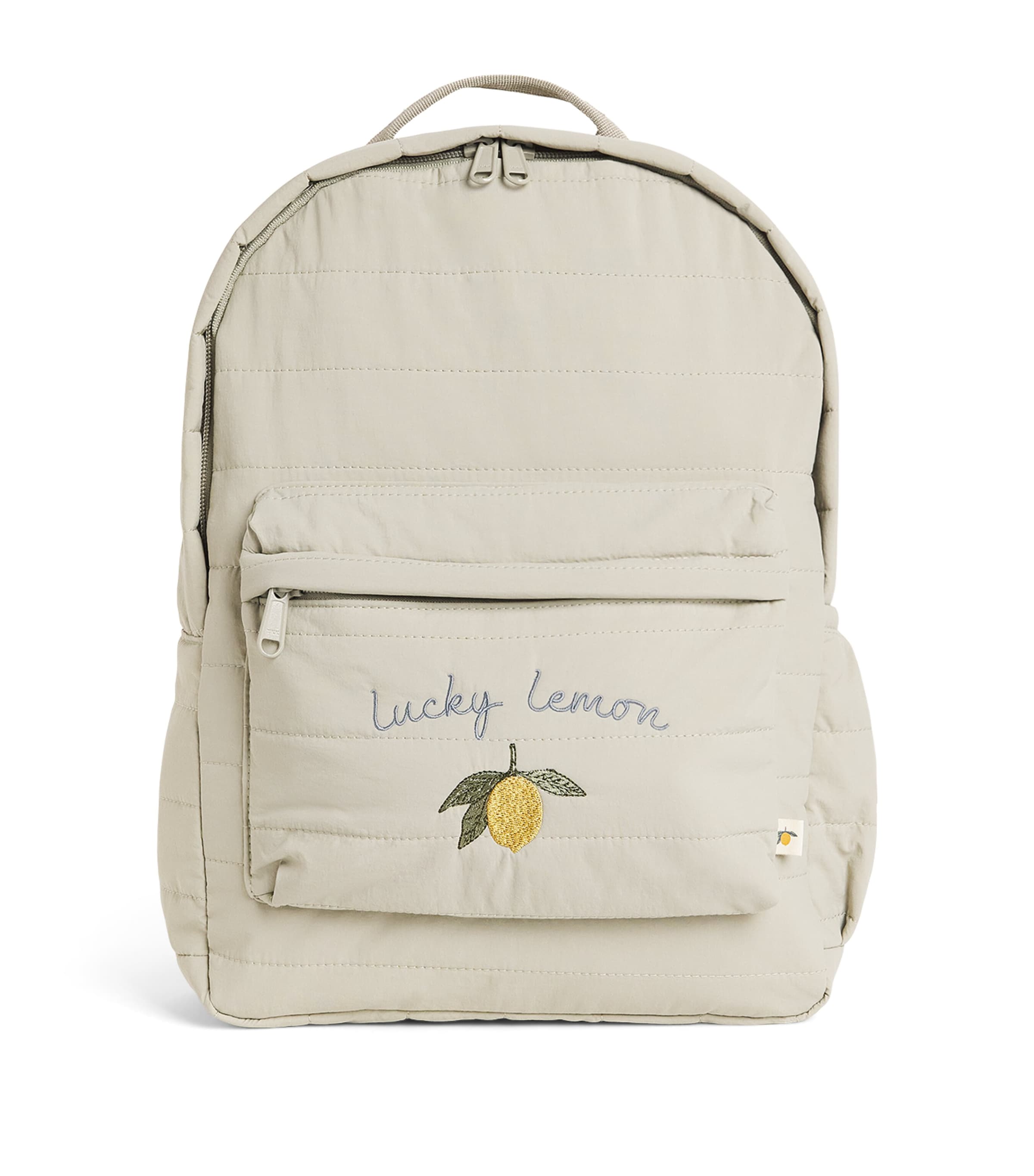 KONGES SLOJD Quilted Lucky Lemon Juno Backpack Oak