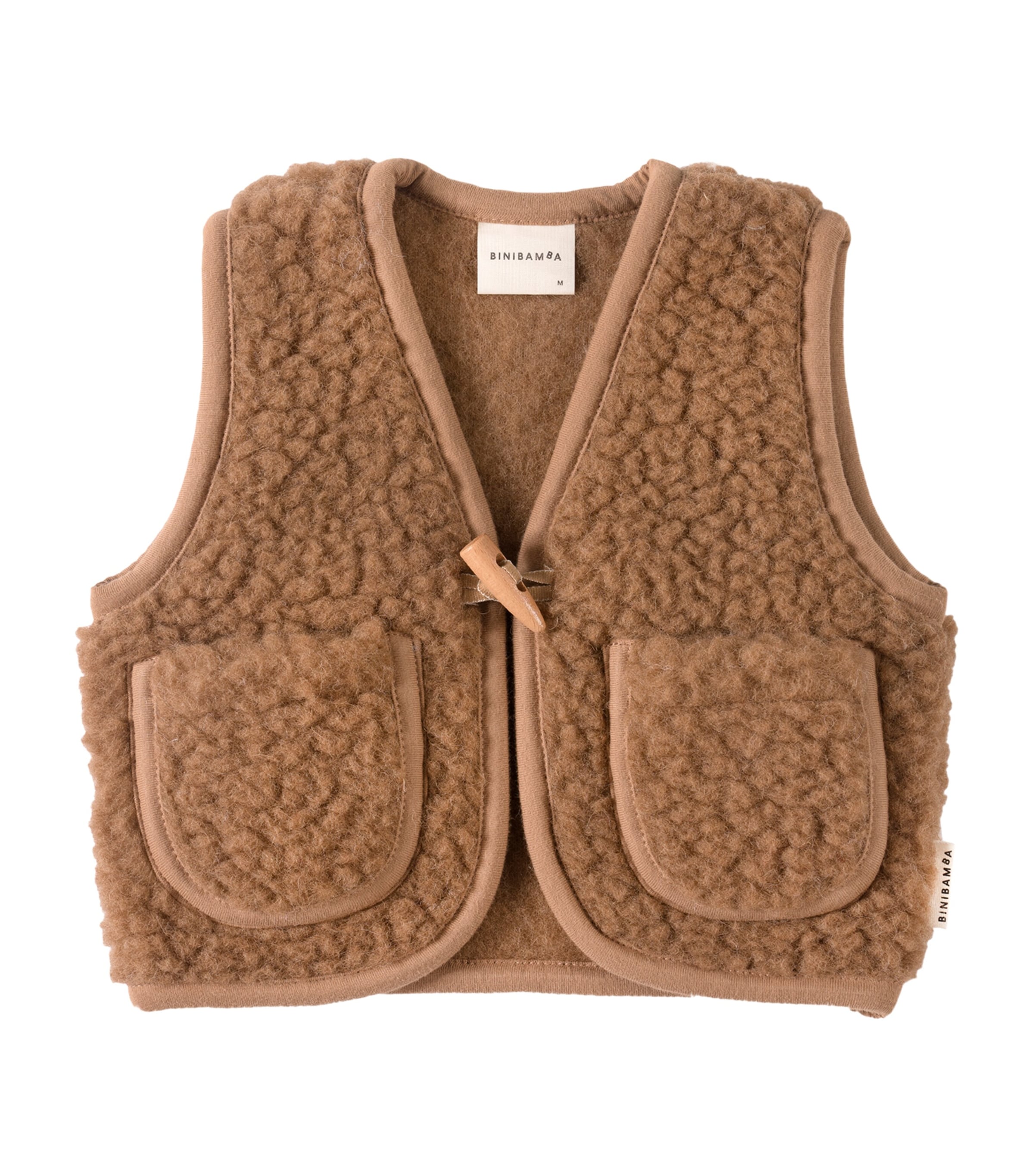 Binibamba Merino Wool Gilet (0-24 Months) Bruno