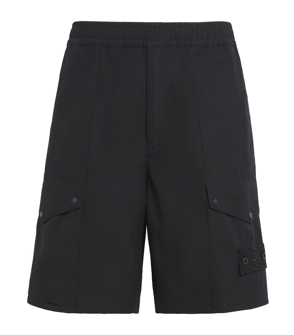 Cotton-Canvas All-Weather Ghost Shorts