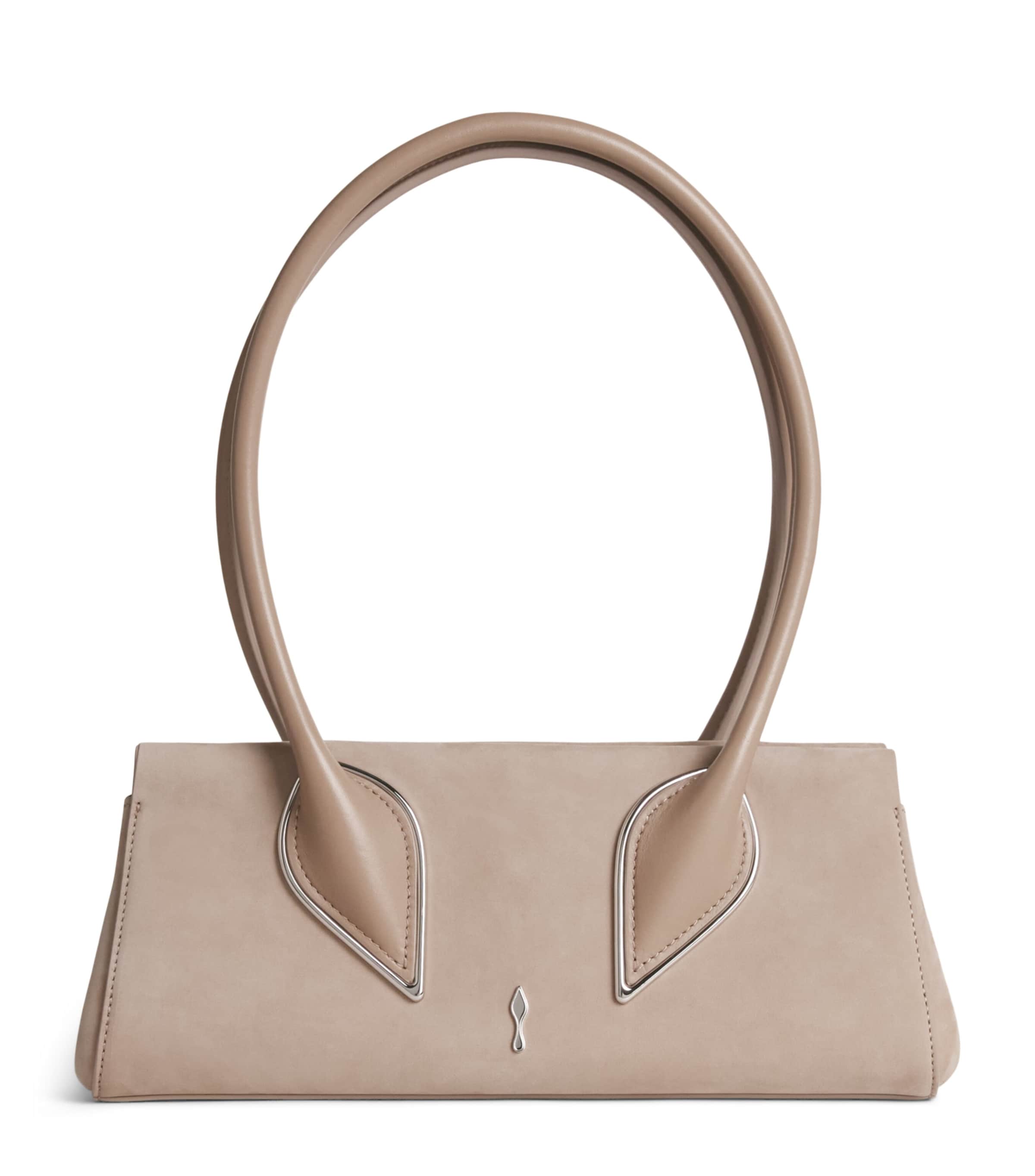 Venus Leather Baguette Shoulder Bag