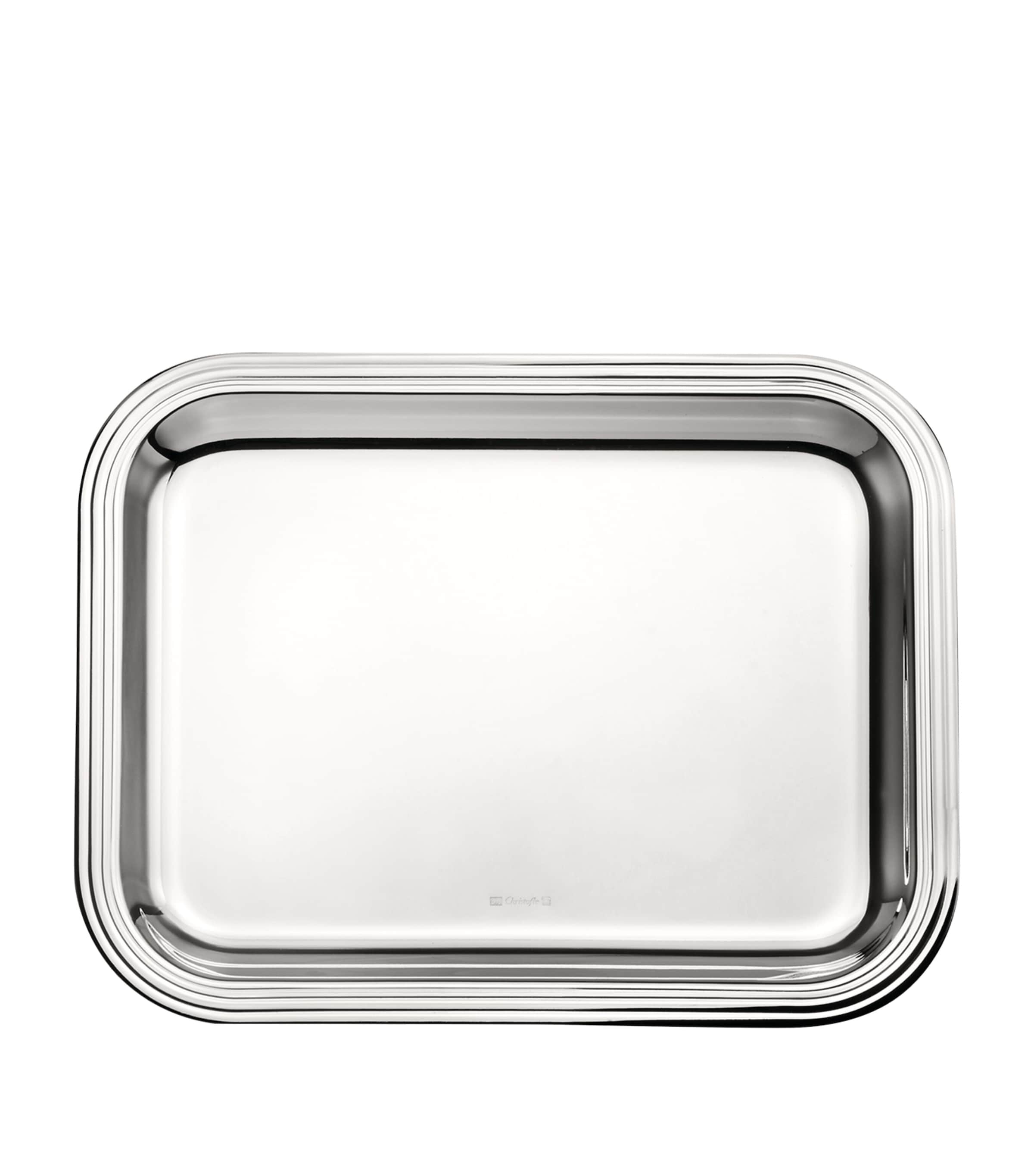 Christofle Silver-Plated Albi Tray (26cm x 20cm) Silver