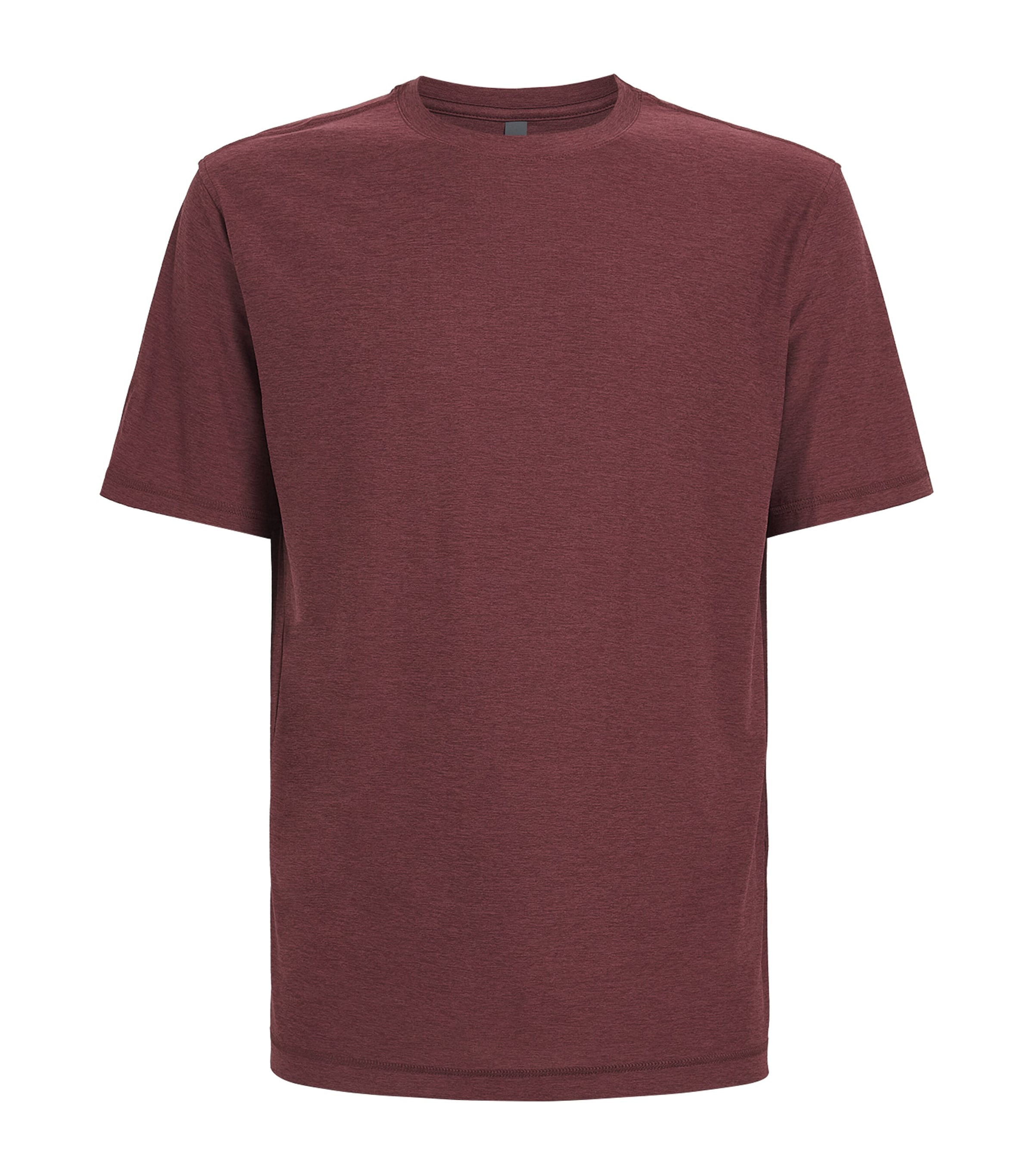 VUORI Mens Strato Tech T-Shirt Hfi Fig Heather