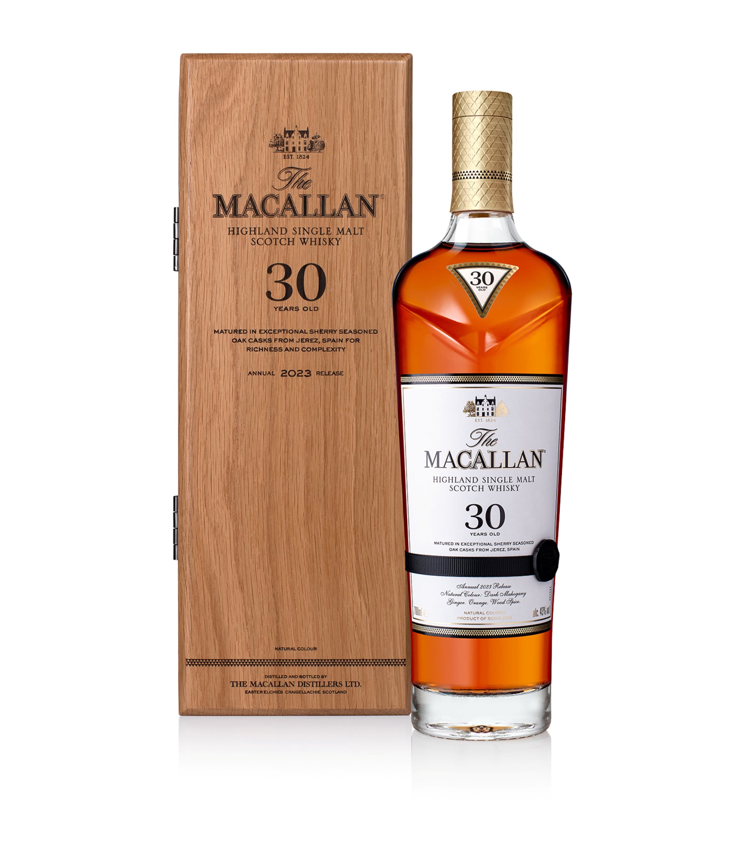The Macallan 30 Year Old Sherry Cask Whisky (70Cl)