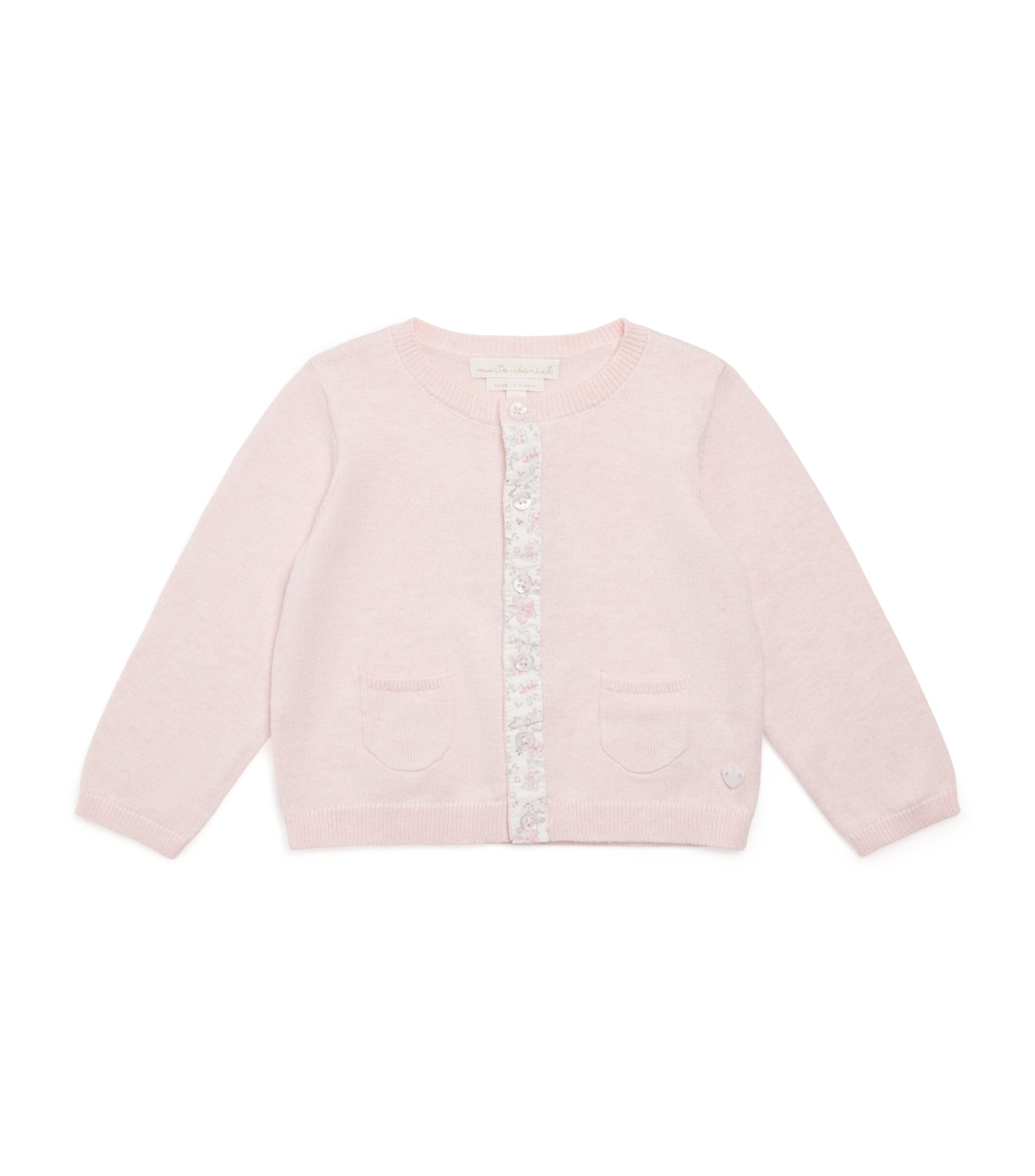 Cotton-Cashmere Casey Cardigan (3-24 Months)