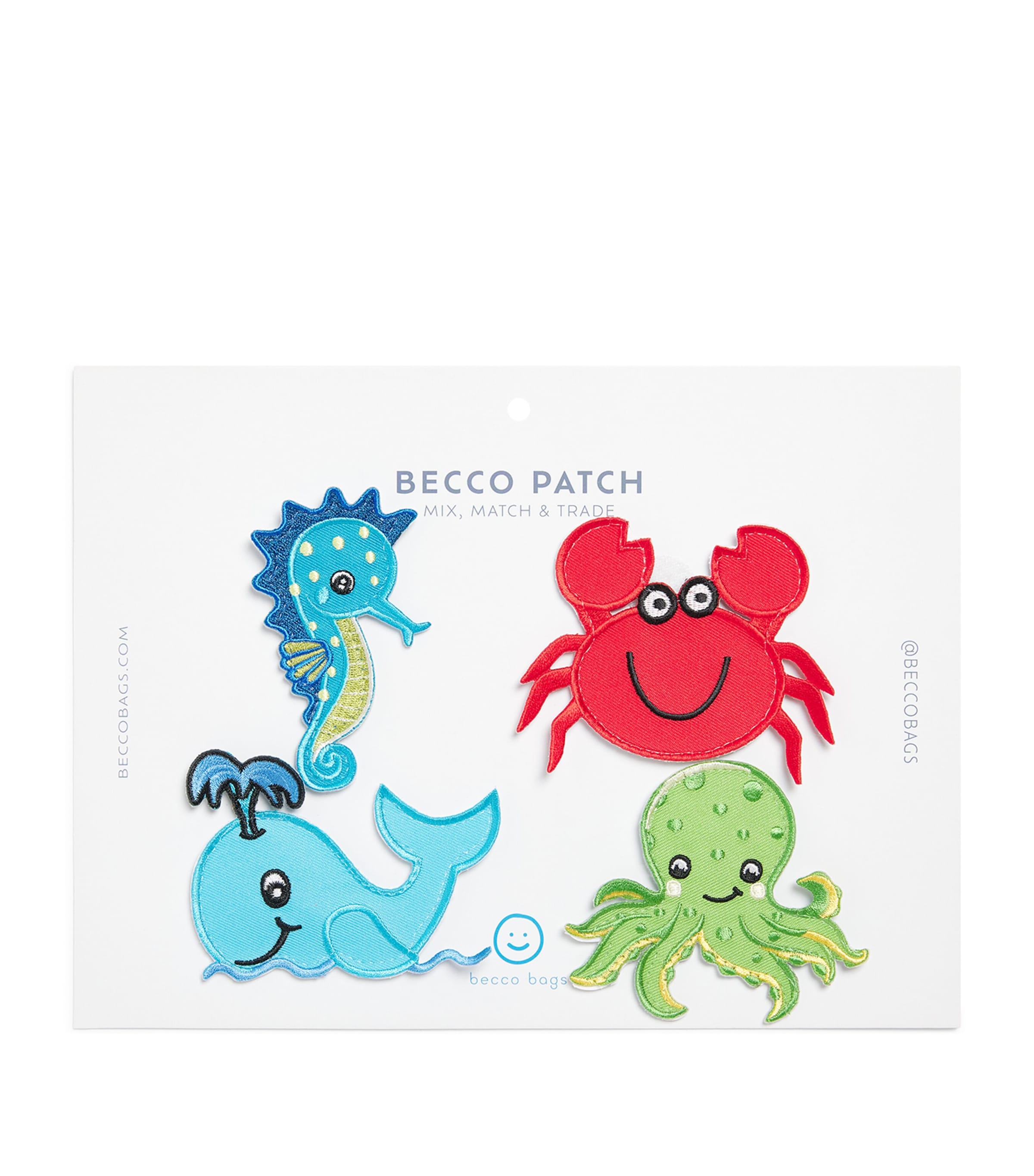 BECCO BAGS Ocean Friends Patch Set