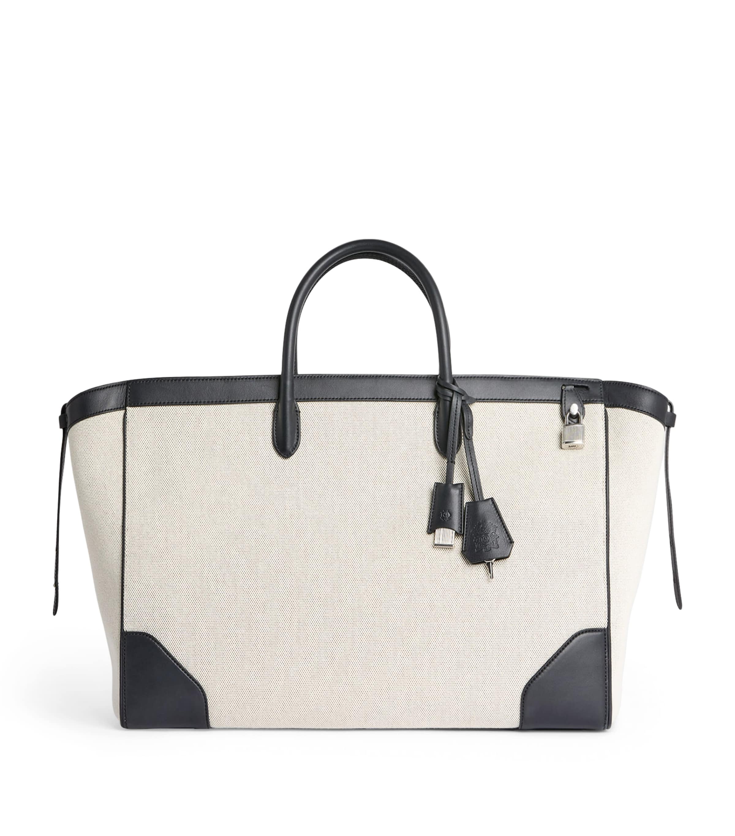 Dunhill Cotton Canvas Century 45 Tote Bag