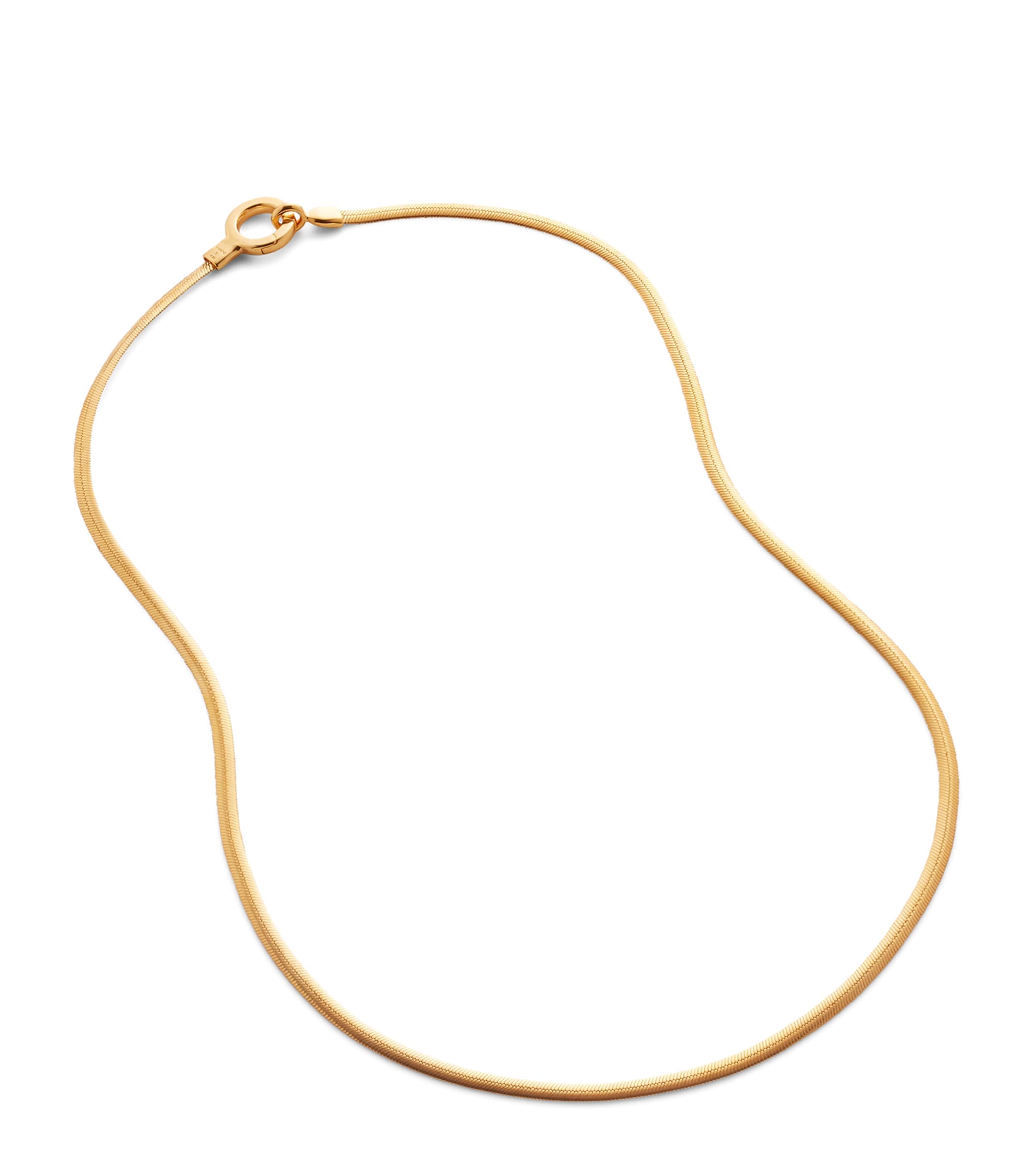 Gold Vermeil Snake Chain Necklace