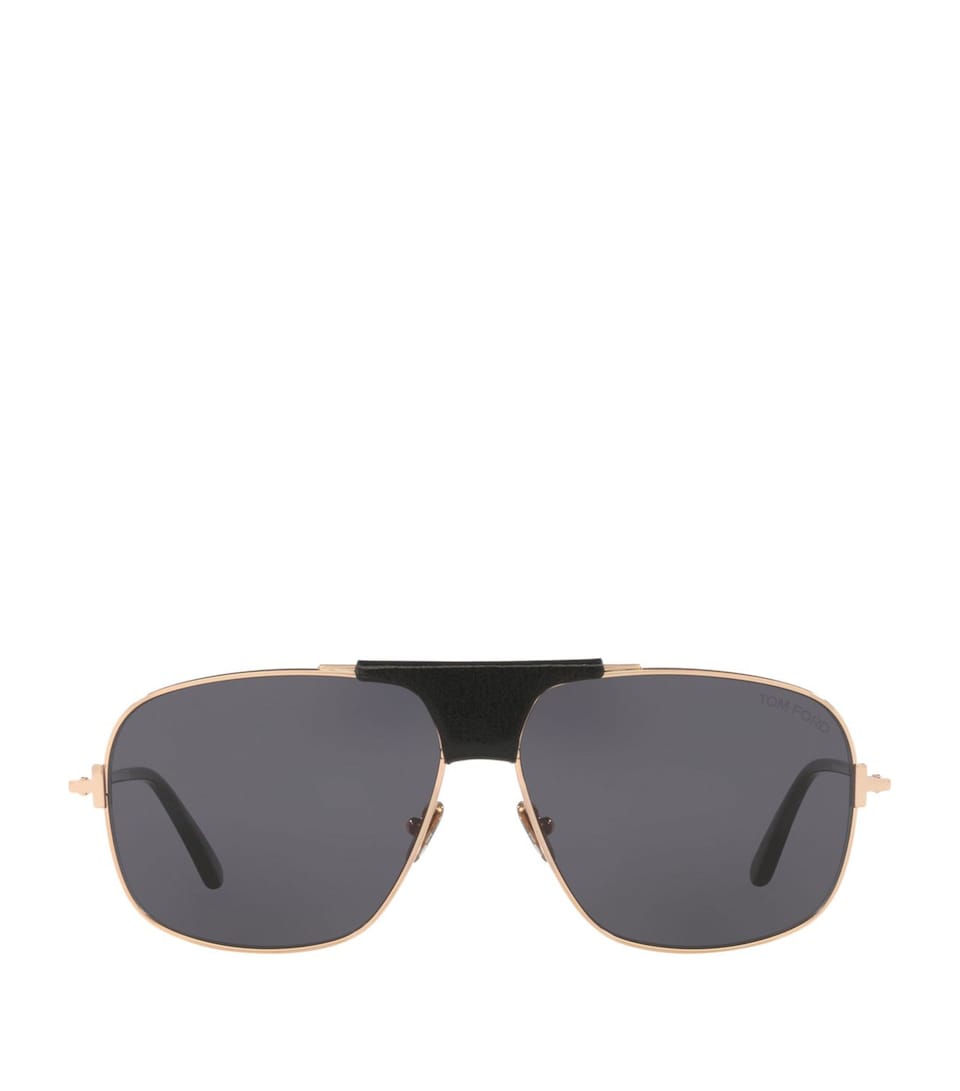 TOM FORD Metal Tex Sunglasses